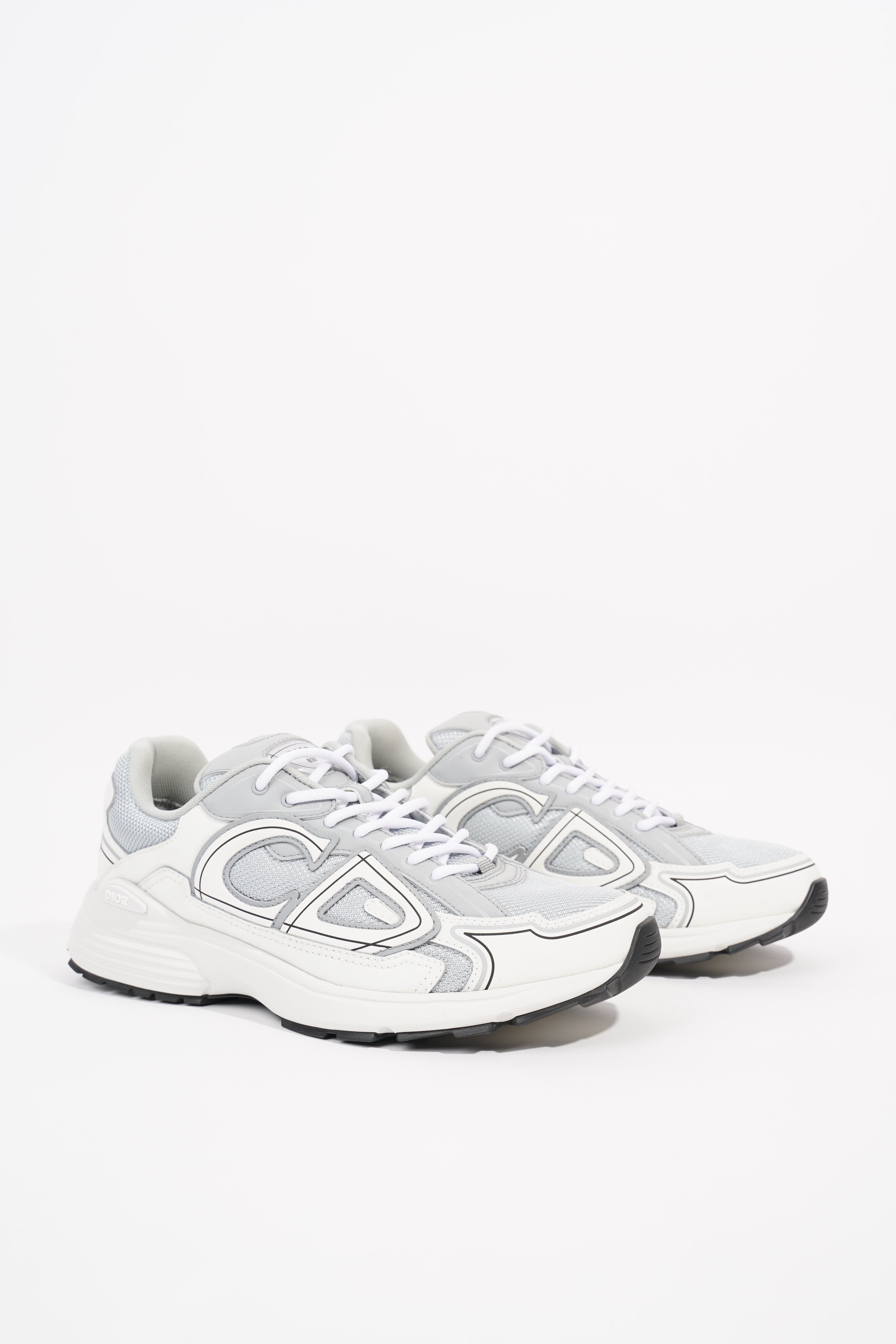 Christian Dior Mens B30 Grey / White EU 42.5 / UK 8.5