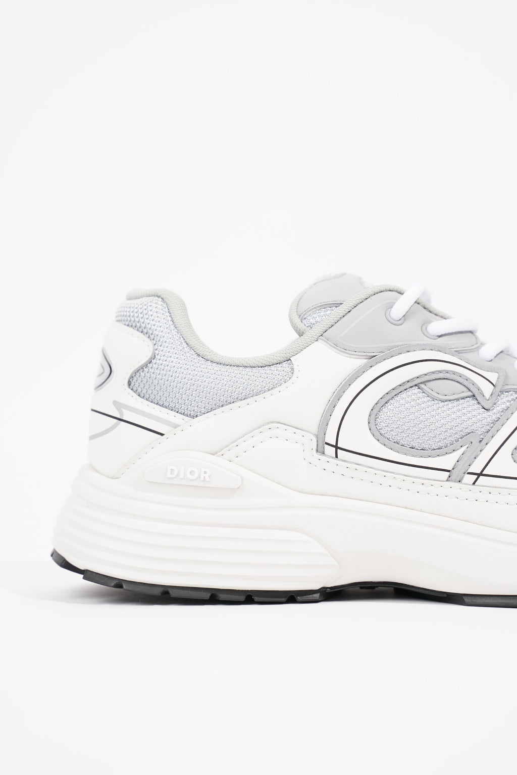 Christian Dior Mens B30 Grey / White EU 42.5 / UK 8.5