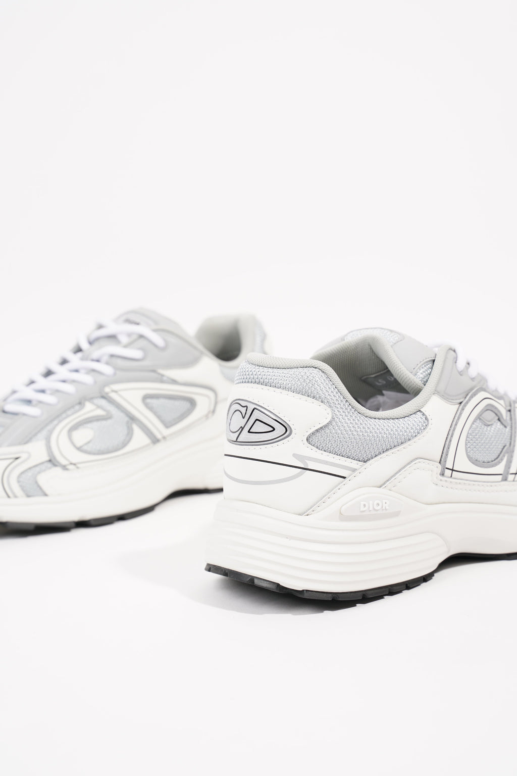 Christian Dior Mens B30 Grey / White EU 42.5 / UK 8.5