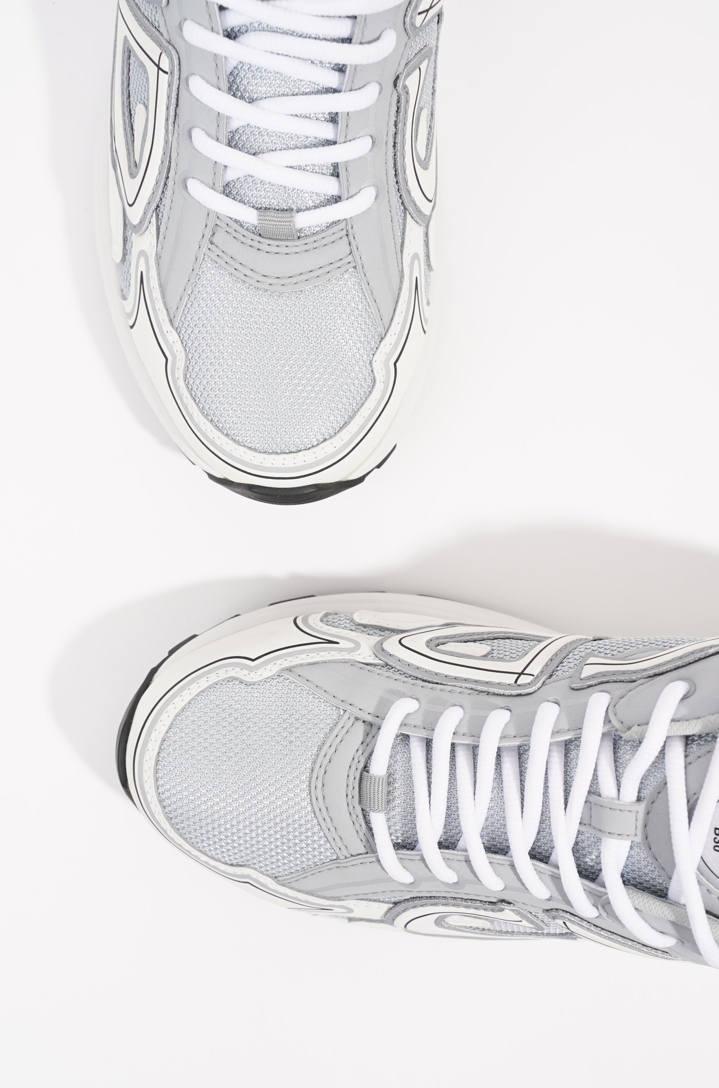 Christian Dior Mens B30 Grey / White EU 42.5 / UK 8.5