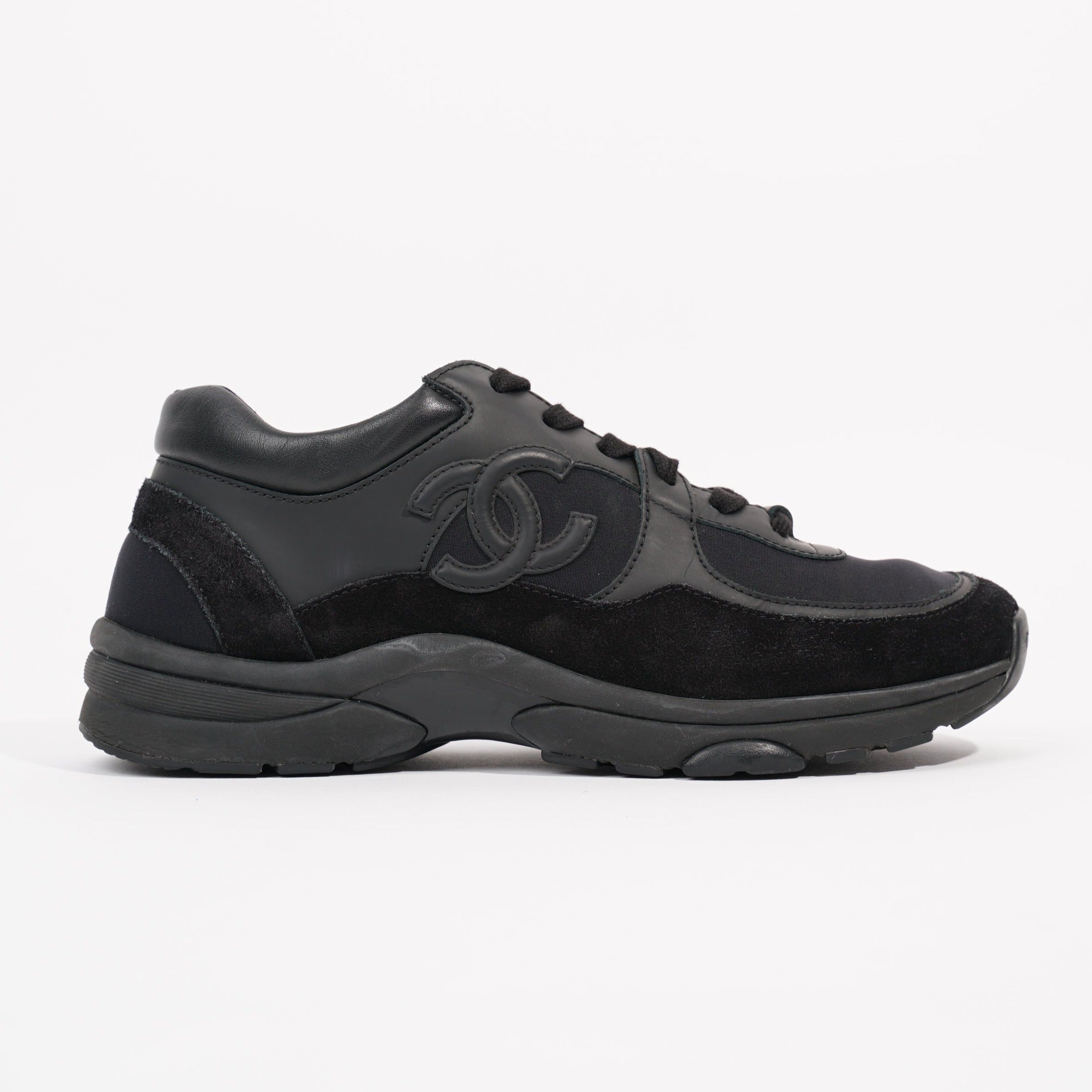 Chanel Womens CC Logo Black EU 38.5 / UK 5.5