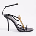 Saint Laurent Womens Cassandra 110 Black EU 39 / UK 6