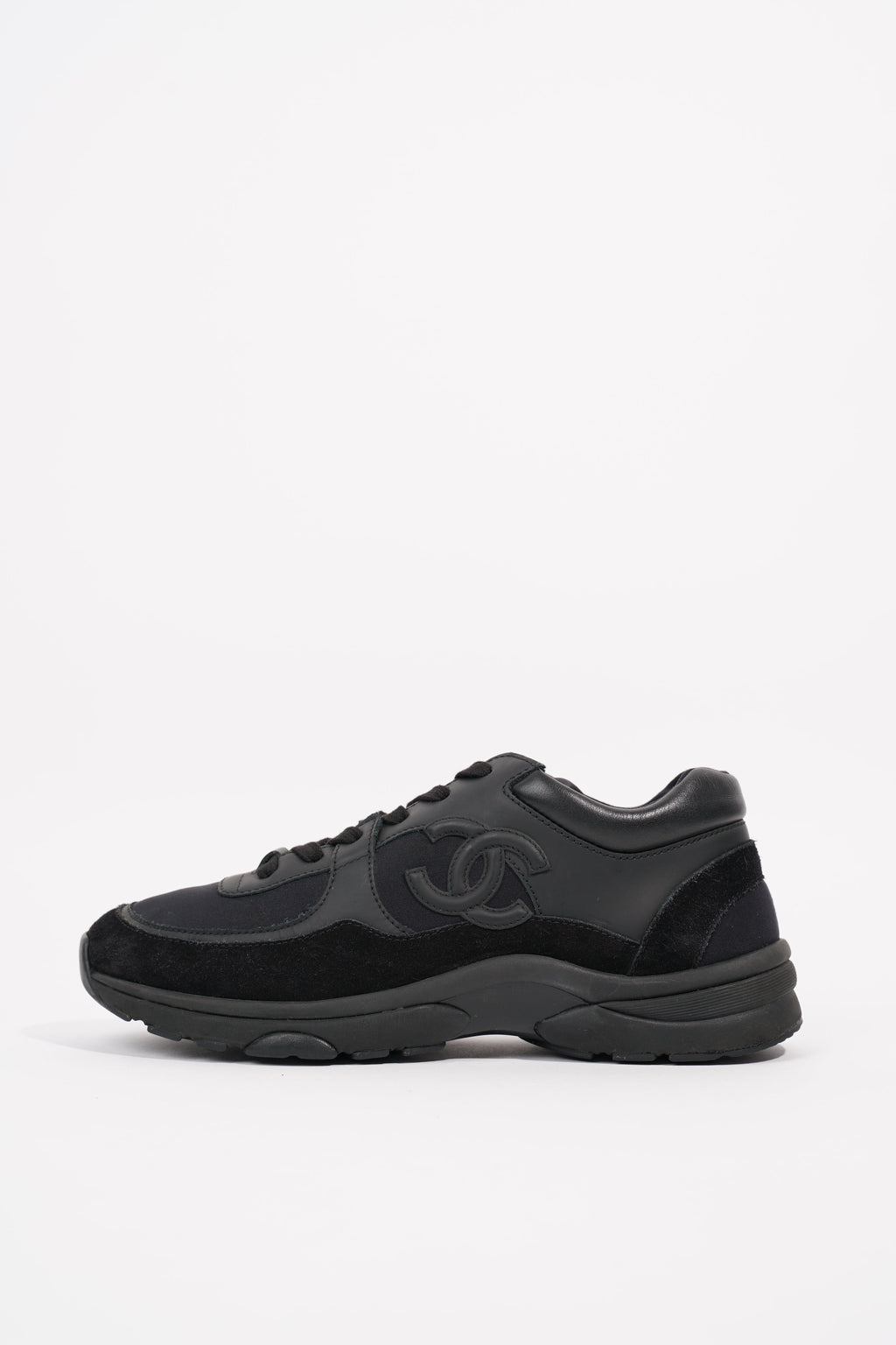 Chanel Womens CC Logo Black EU 38.5 / UK 5.5