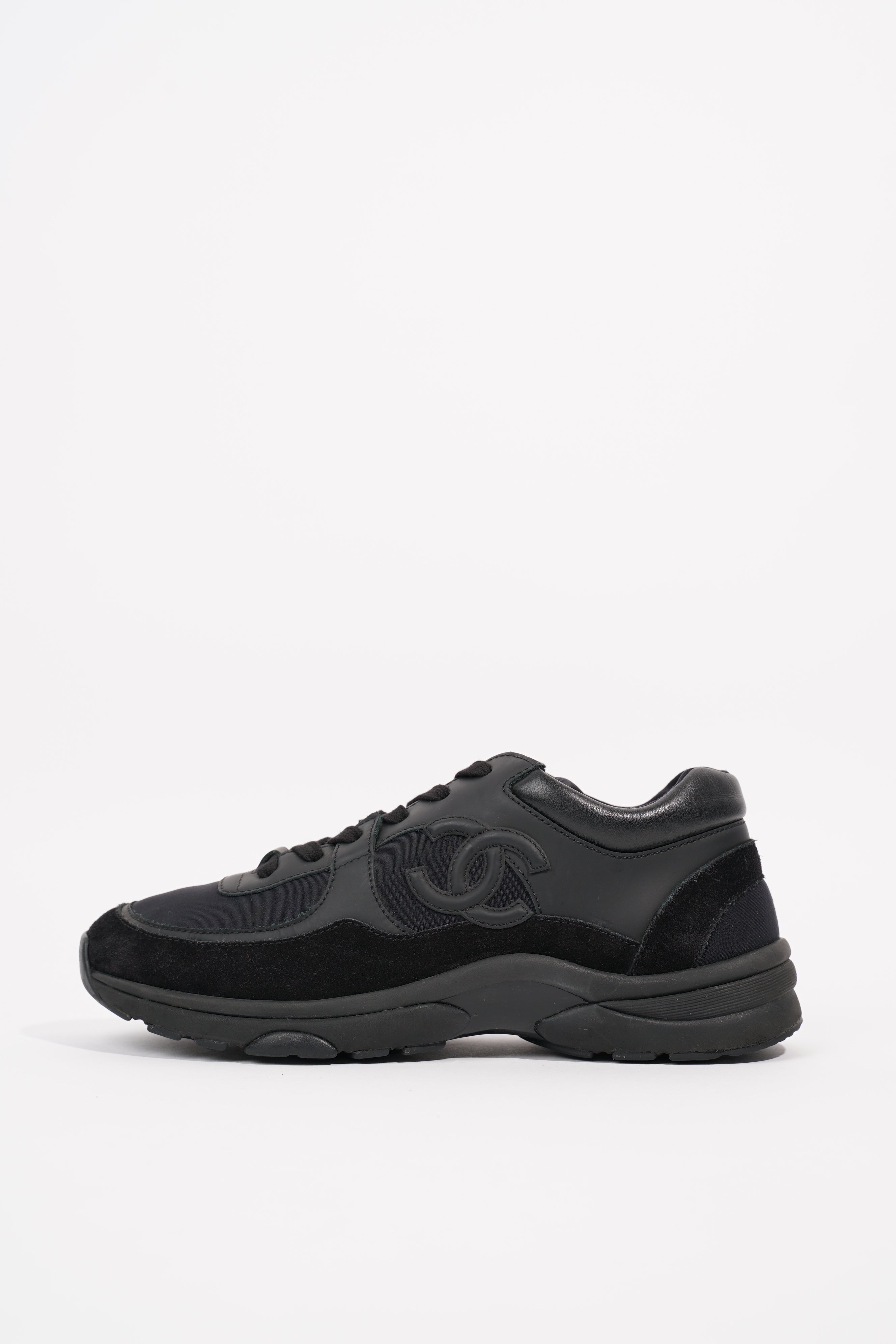 Chanel Womens CC Logo Black EU 38.5 / UK 5.5