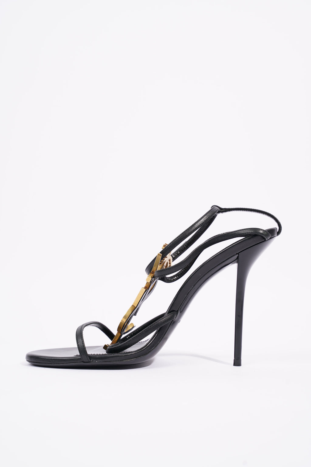 Saint Laurent Womens Cassandra 110 Black EU 39 / UK 6