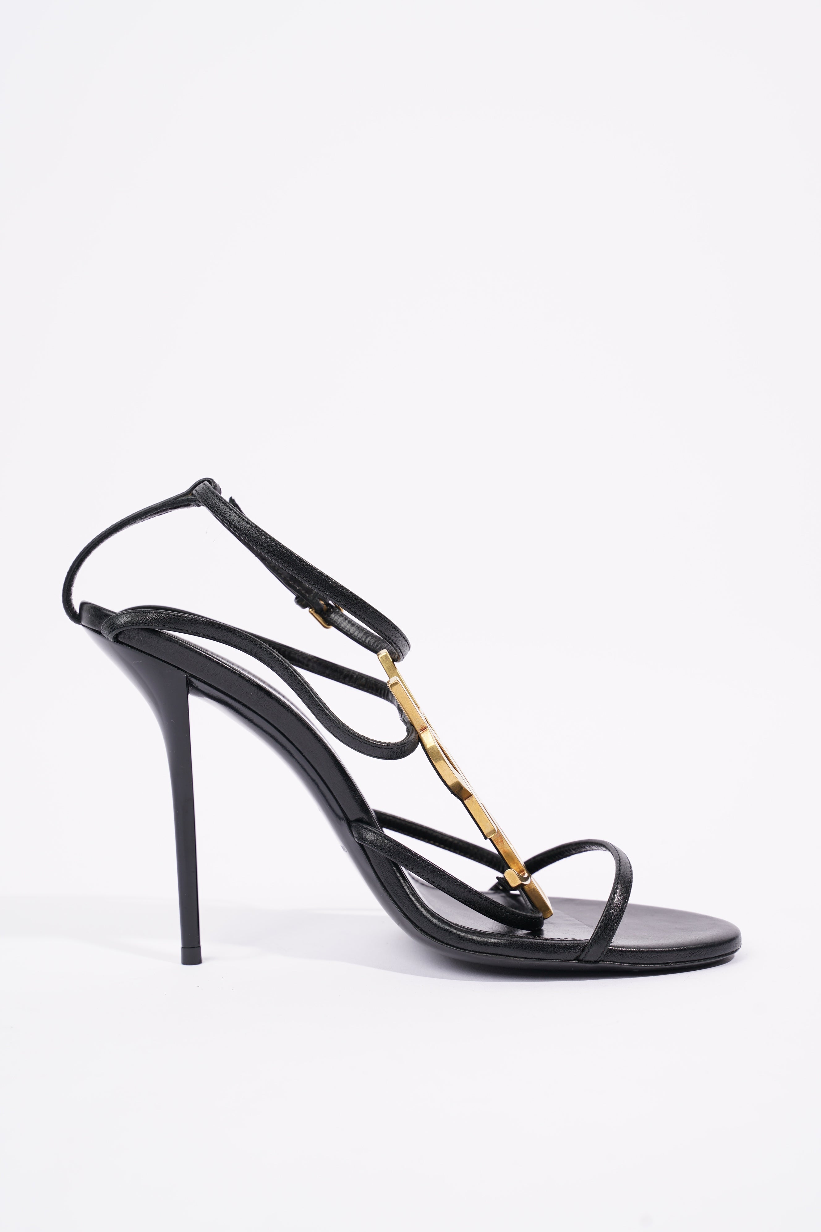 Saint Laurent Womens Cassandra 110 Black EU 39 / UK 6