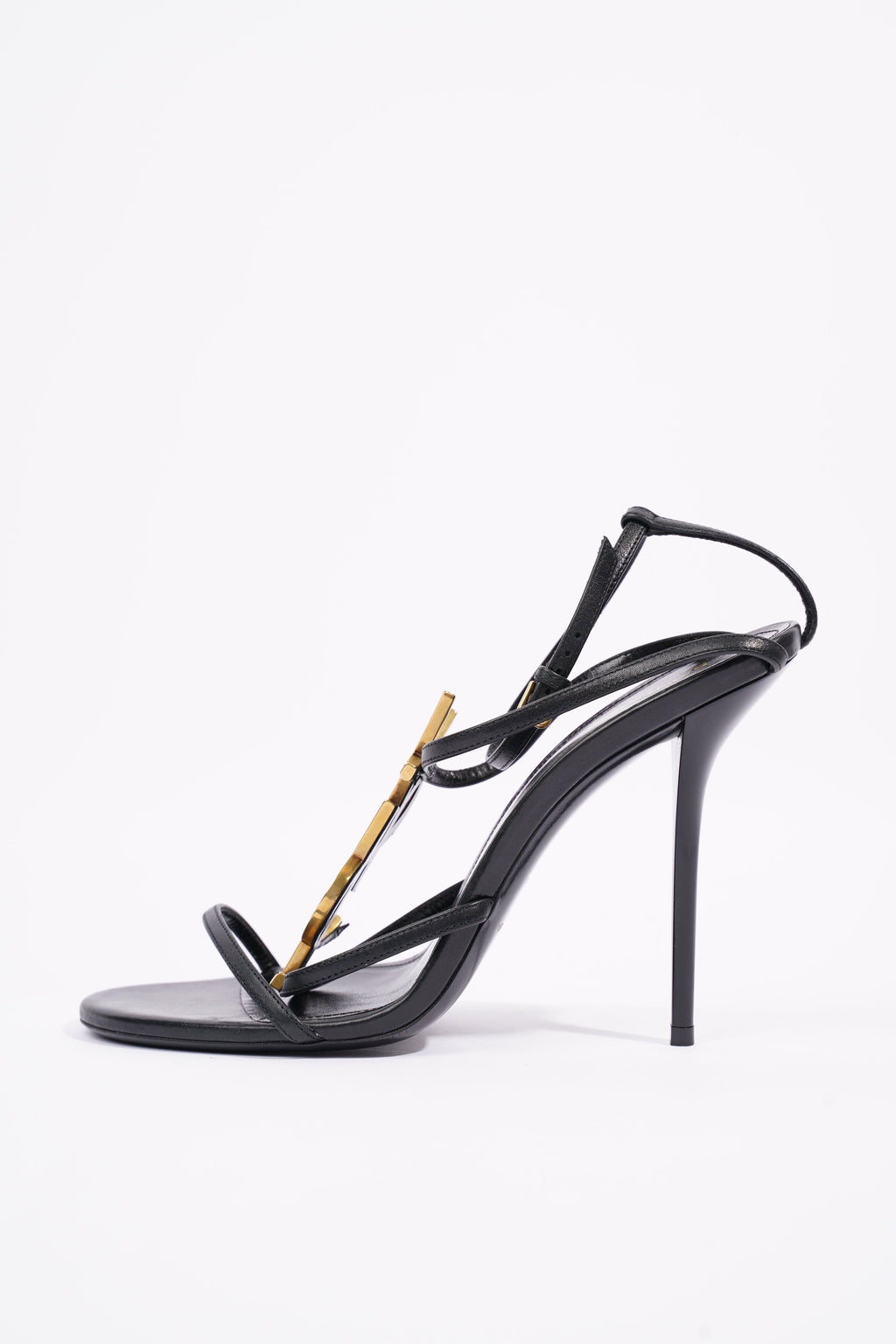 Saint Laurent Womens Cassandra 110 Black EU 39 / UK 6