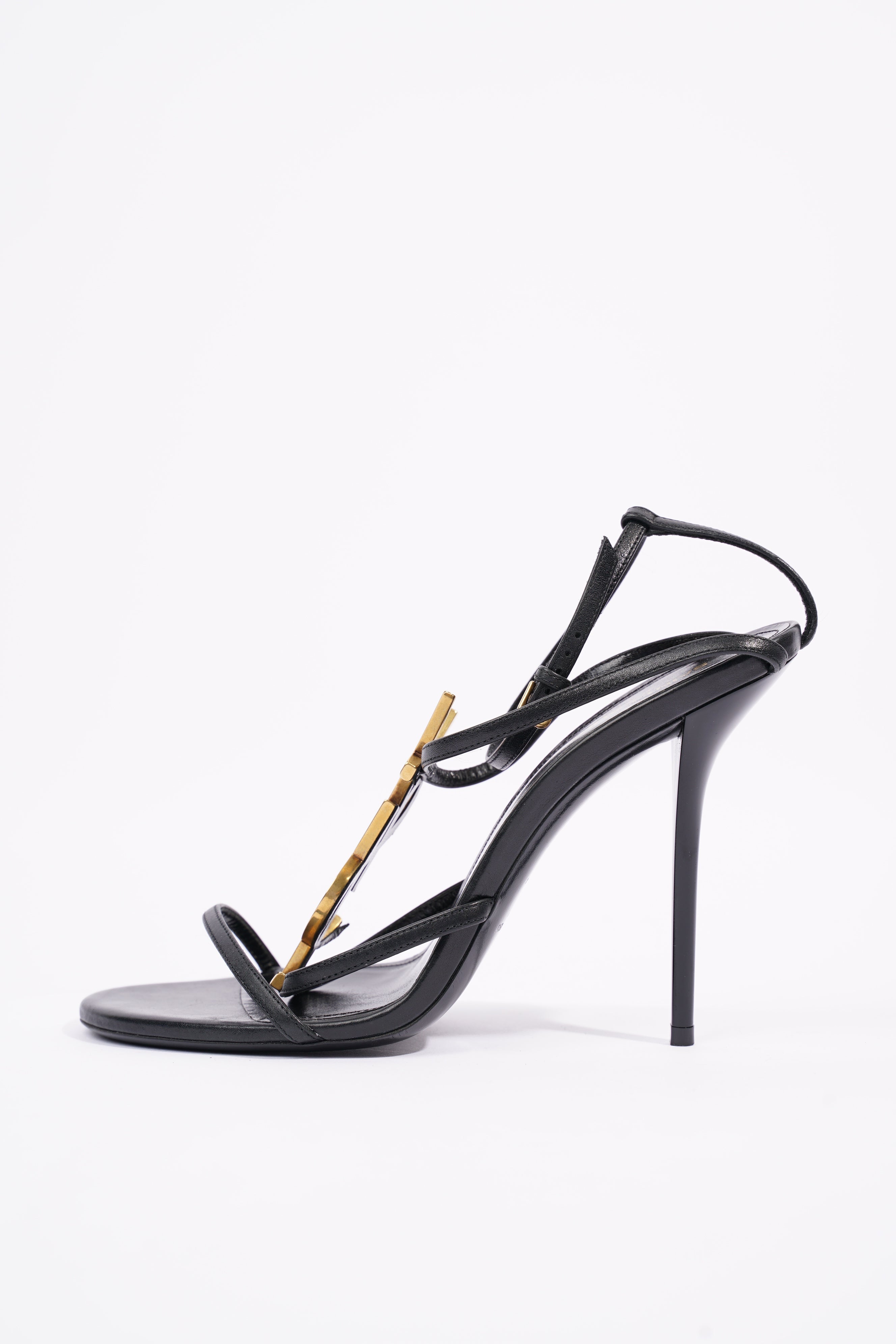 Saint Laurent Womens Cassandra 110 Black EU 39 / UK 6