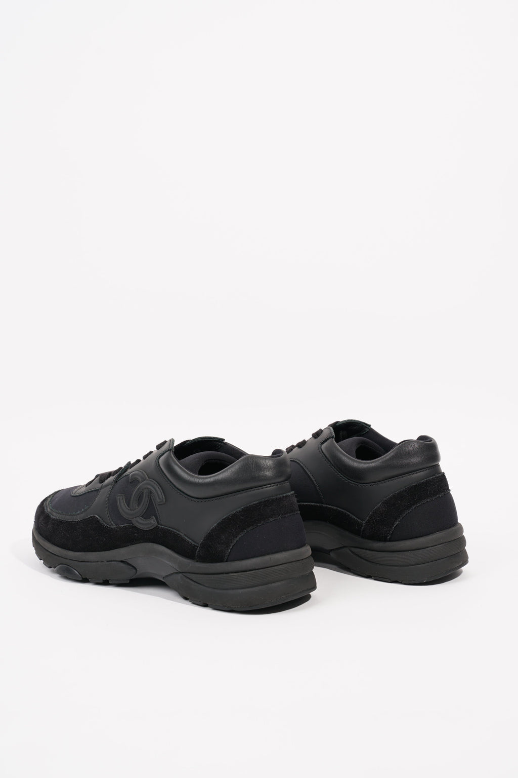 Chanel Womens CC Logo Black EU 38.5 / UK 5.5