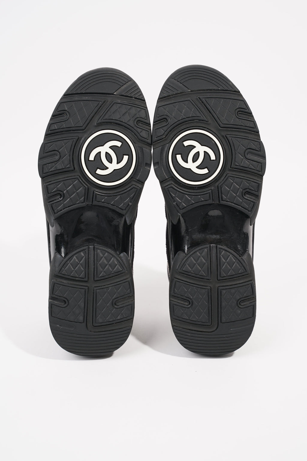 Chanel Womens CC Logo Black EU 38.5 / UK 5.5