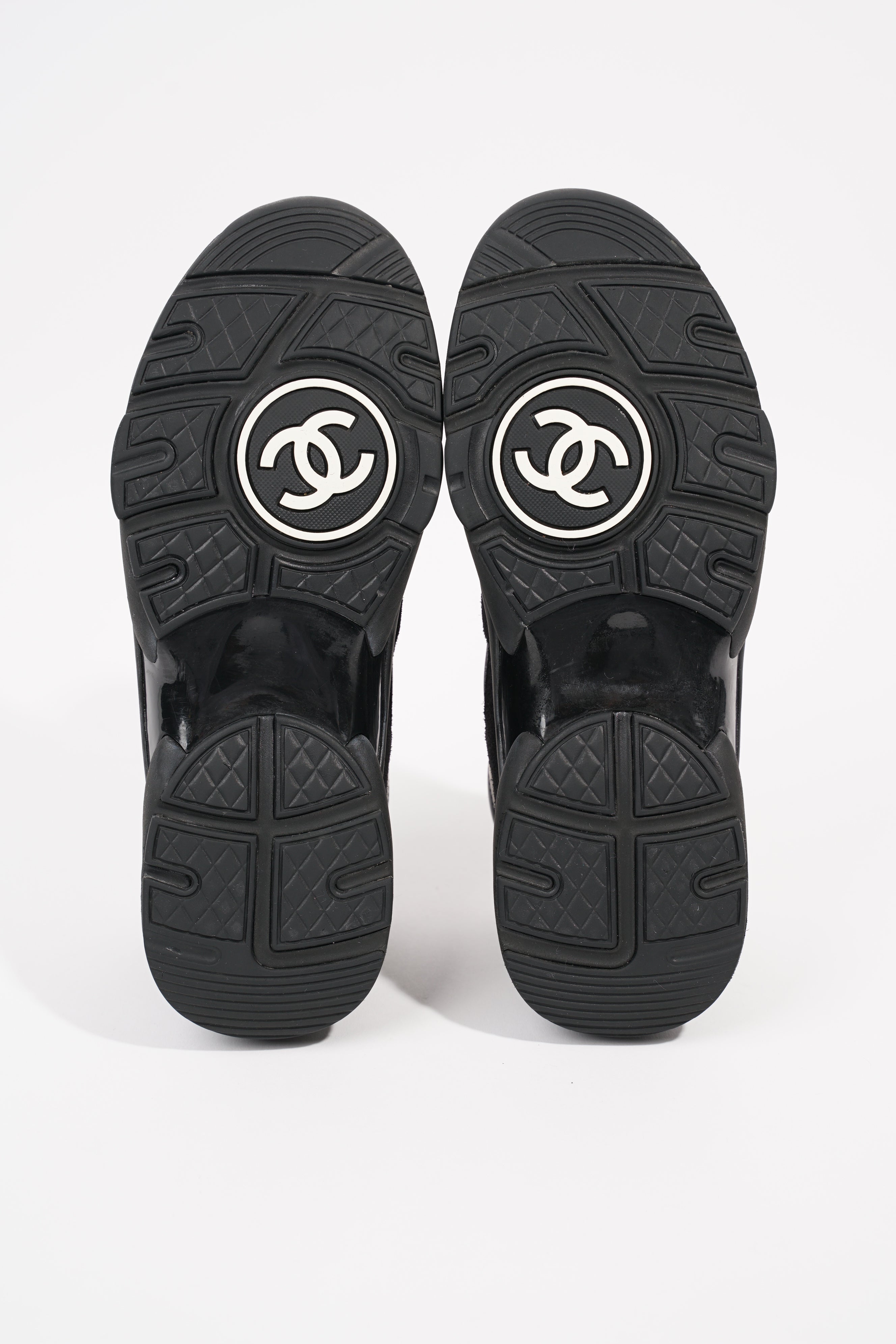 Chanel Womens CC Logo Black EU 38.5 / UK 5.5