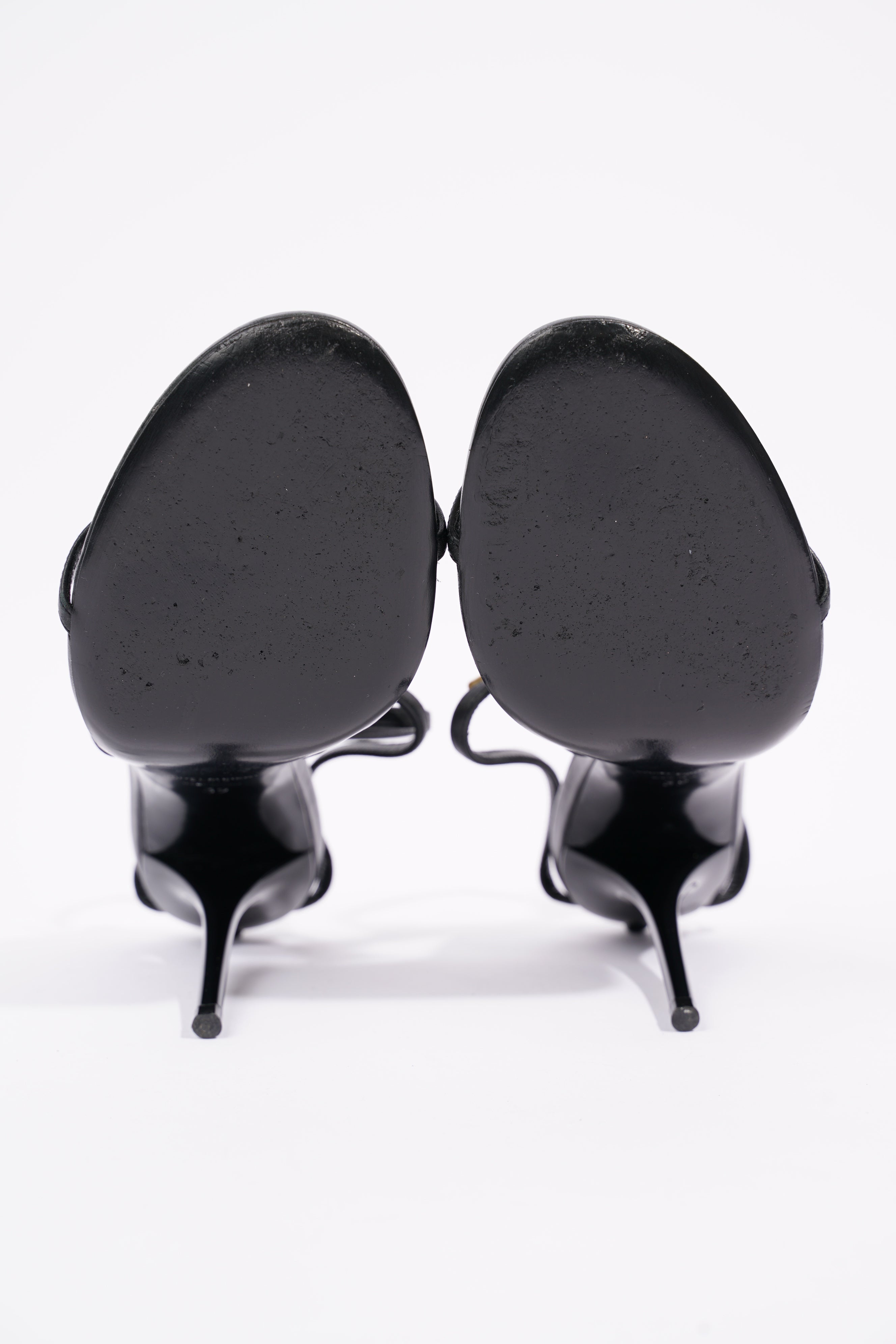 Saint Laurent Womens Cassandra 110 Black EU 39 / UK 6