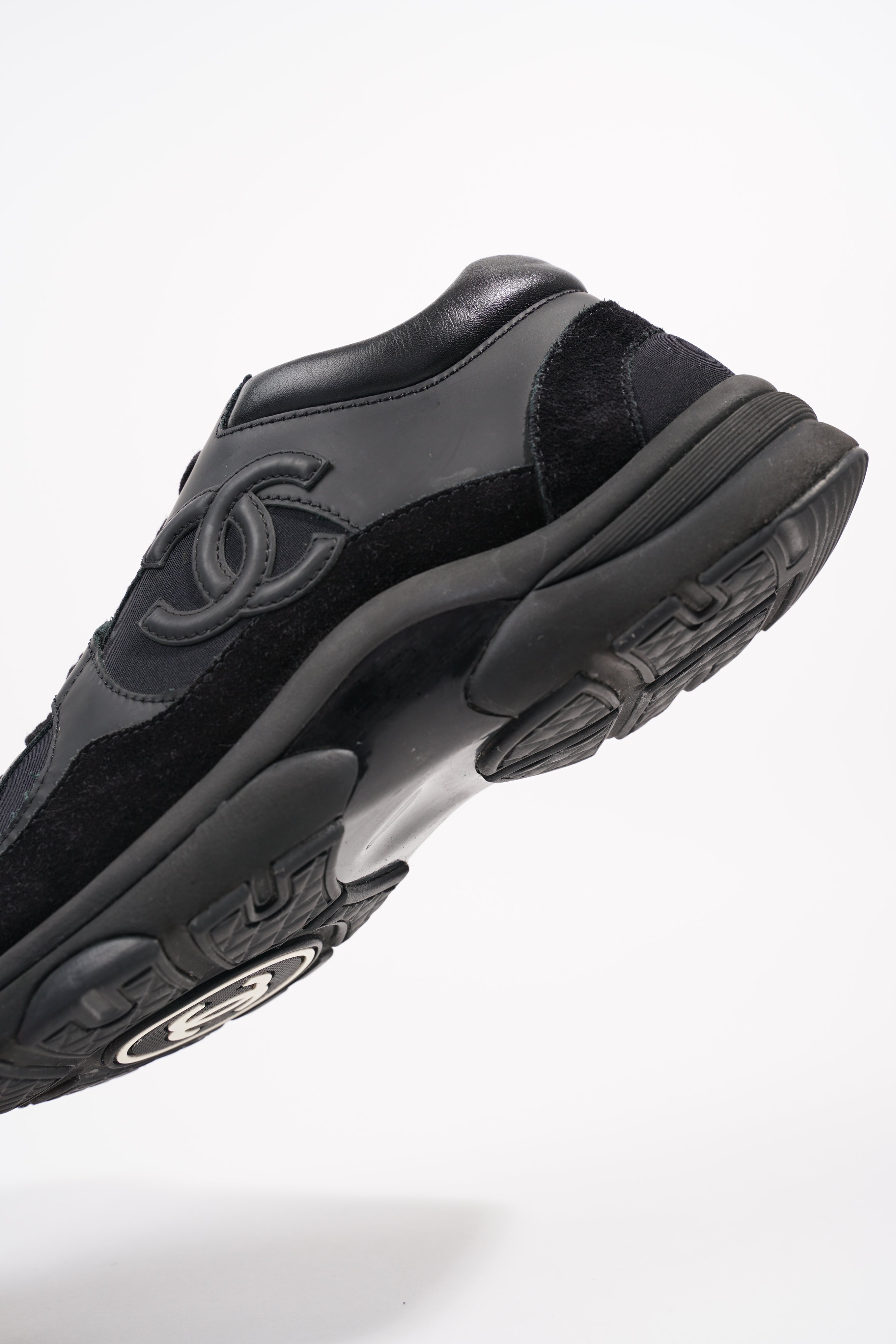 Chanel Womens CC Logo Black EU 38.5 / UK 5.5