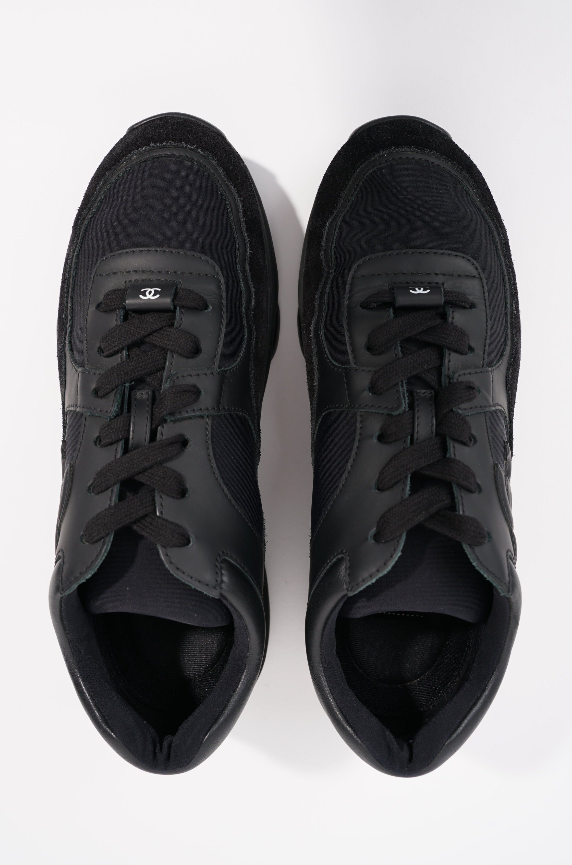 Chanel Womens CC Logo Black EU 38.5 / UK 5.5