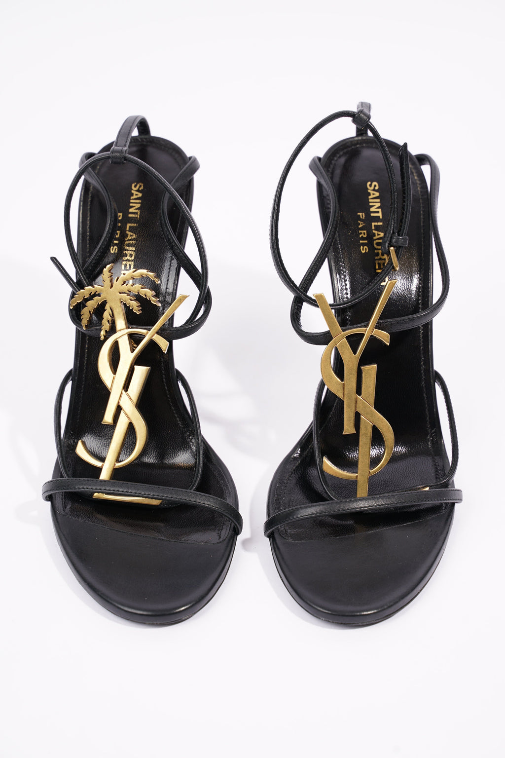 Saint Laurent Womens Cassandra 110 Black EU 39 / UK 6