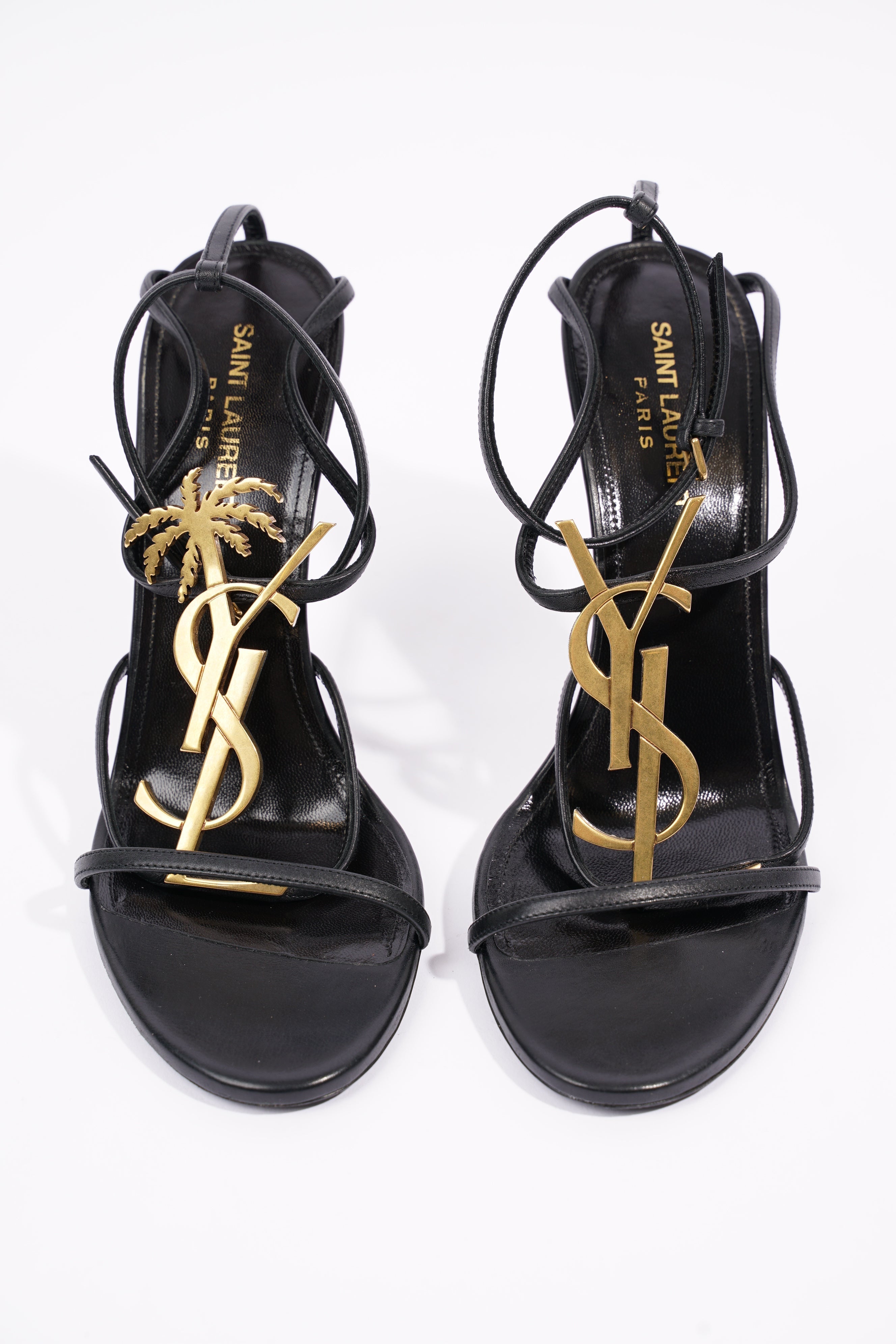 Saint Laurent Womens Cassandra 110 Black EU 39 / UK 6
