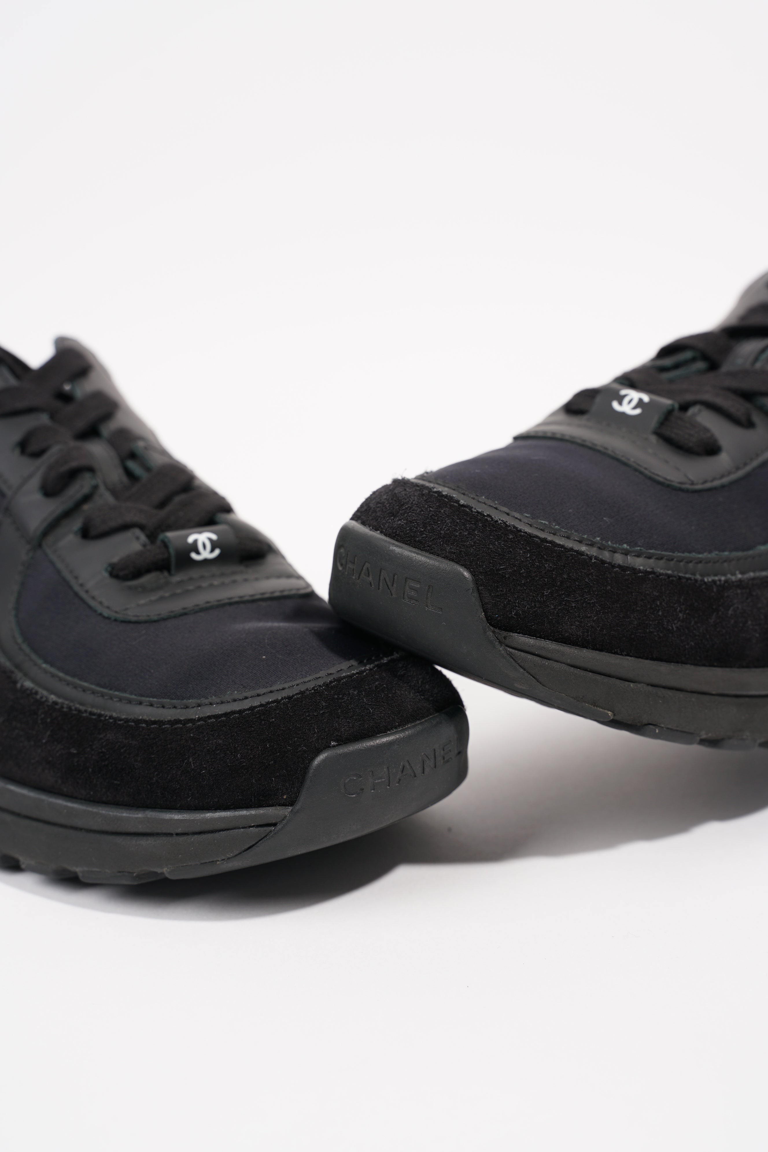Chanel Womens CC Logo Black EU 38.5 / UK 5.5