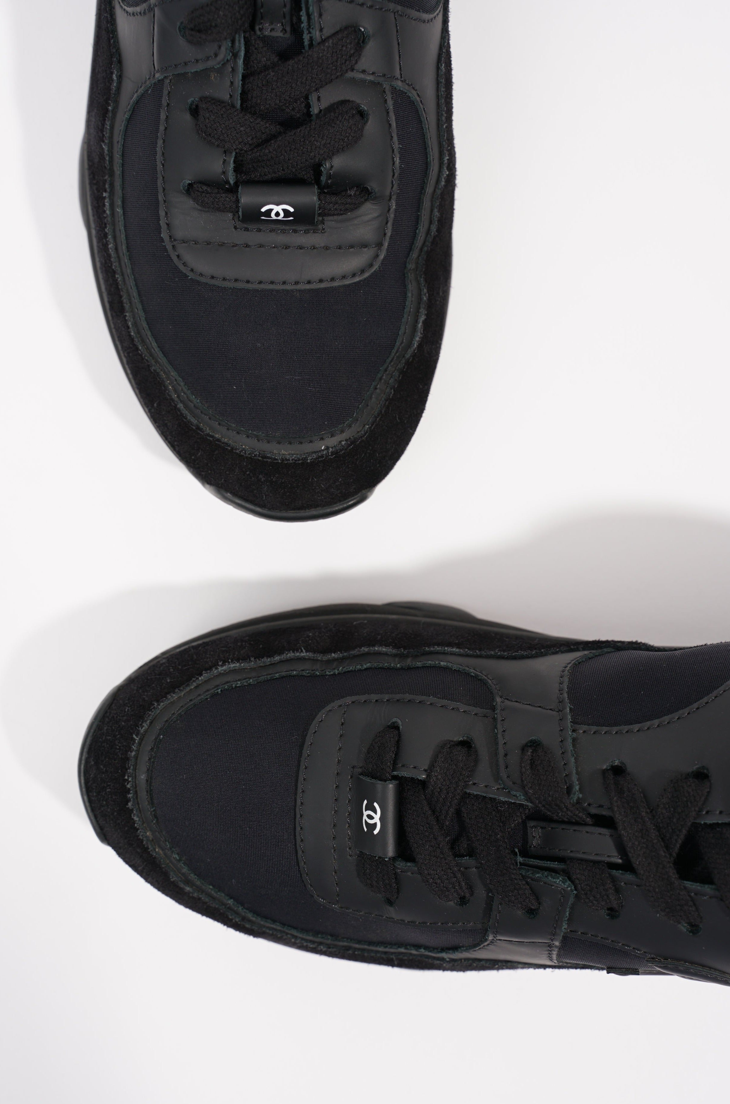 Chanel Womens CC Logo Black EU 38.5 / UK 5.5