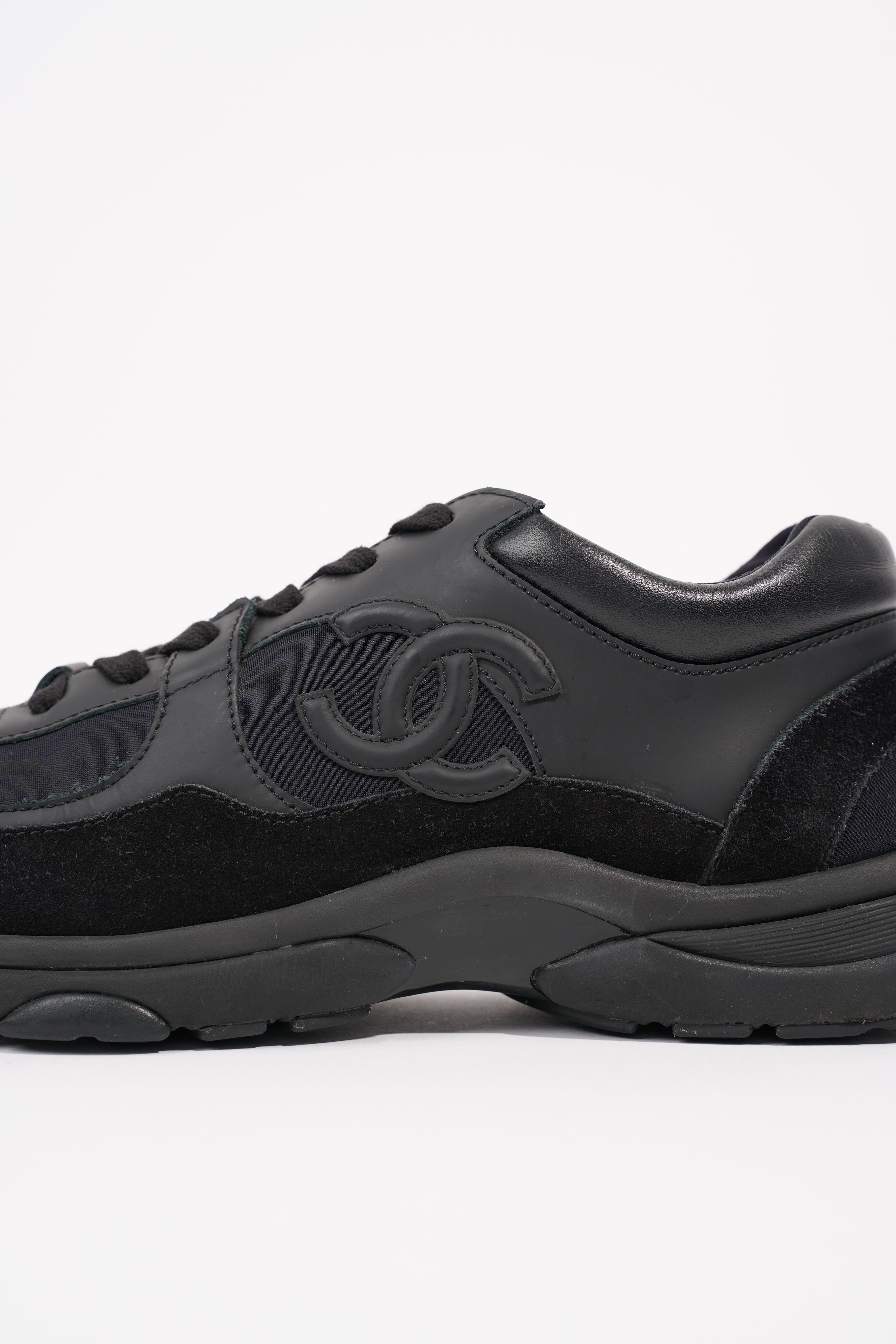 Chanel Womens CC Logo Black EU 38.5 / UK 5.5
