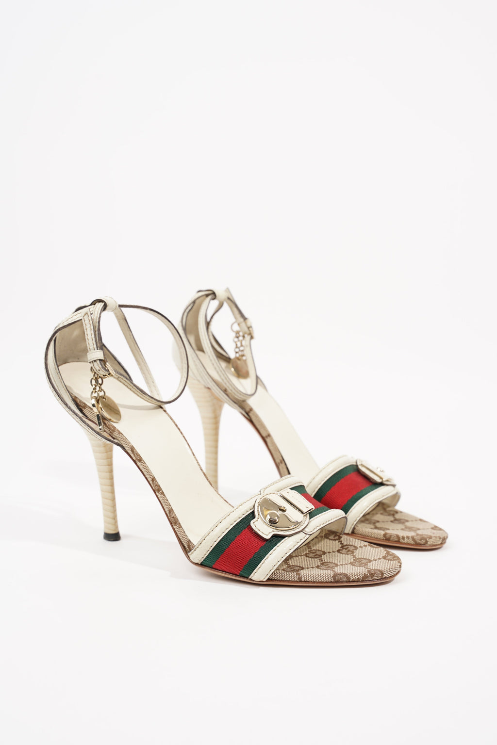Gucci Womens Strap Sandal White Supreme EU 40 UK 7