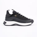Chanel Womens CC Logo Black / White EU 37 / UK 4
