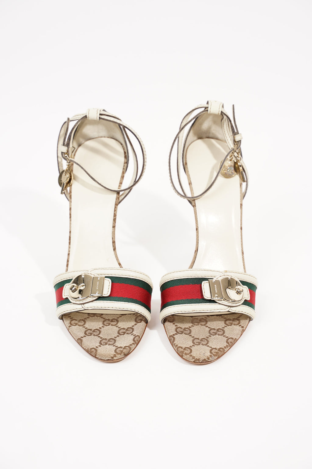 Gucci Womens Strap Sandal White Supreme EU 40 UK 7
