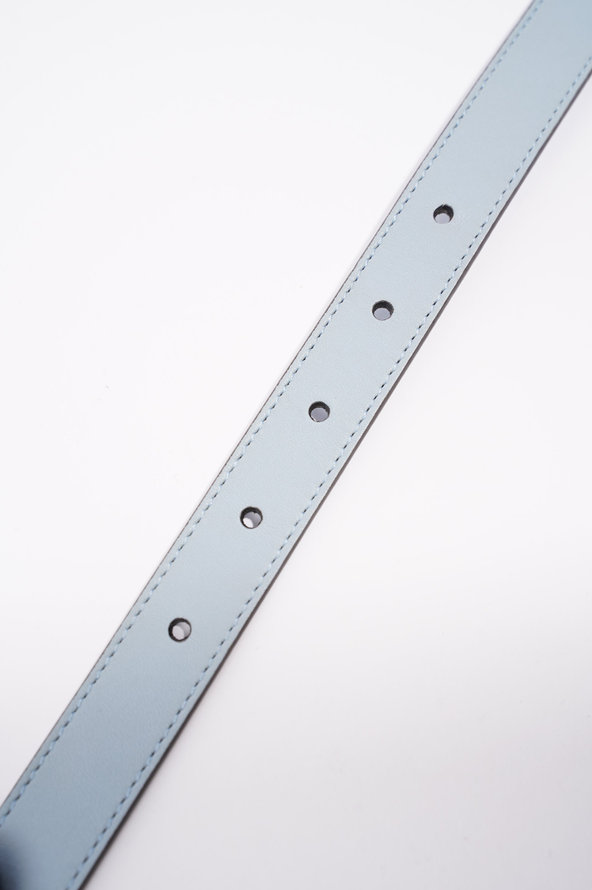 Gucci GG Marmont Belt Blue Leather 70cm - 28"