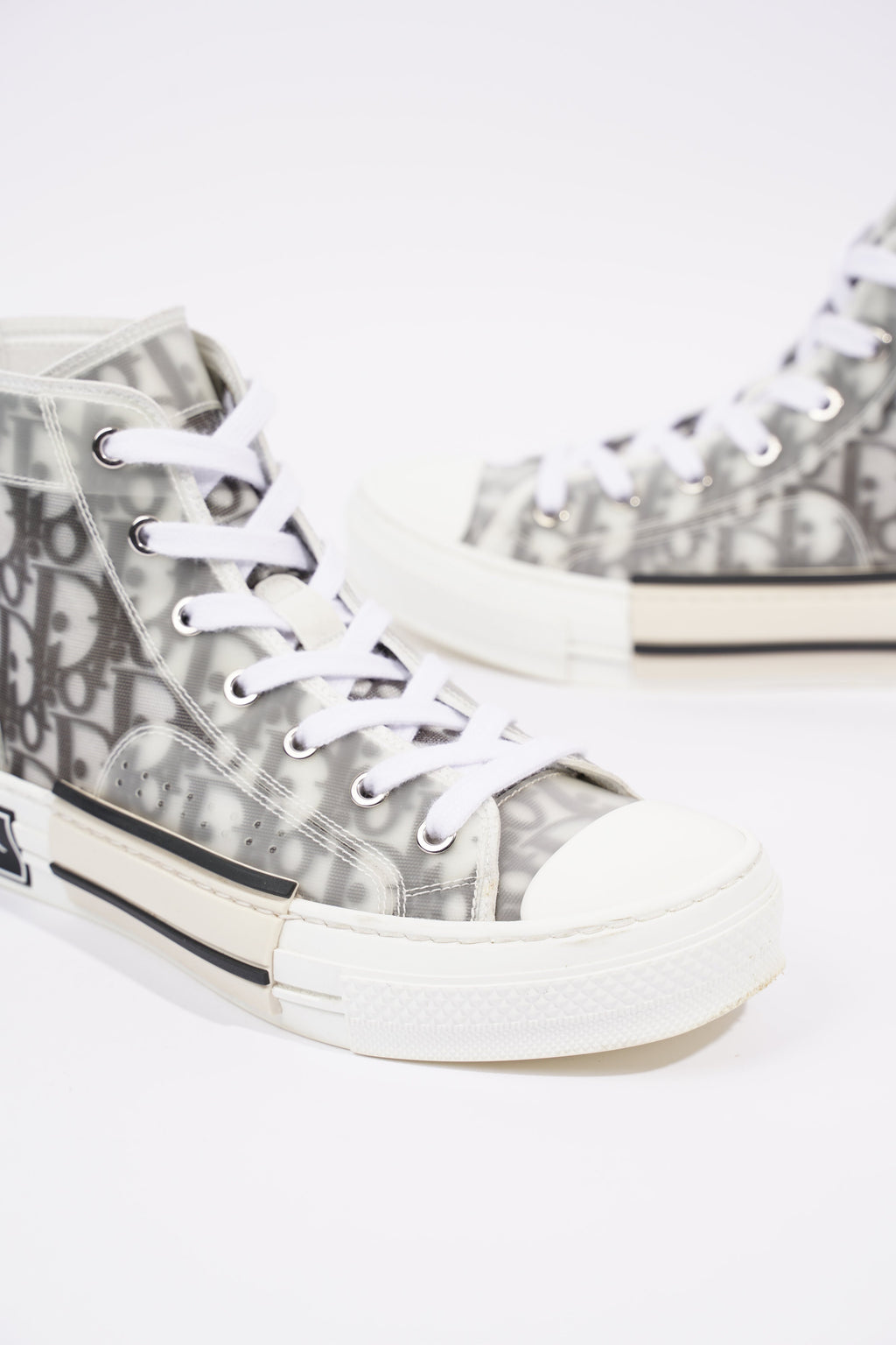 Christian Dior Womens B23 Grey EU 37 / UK 4