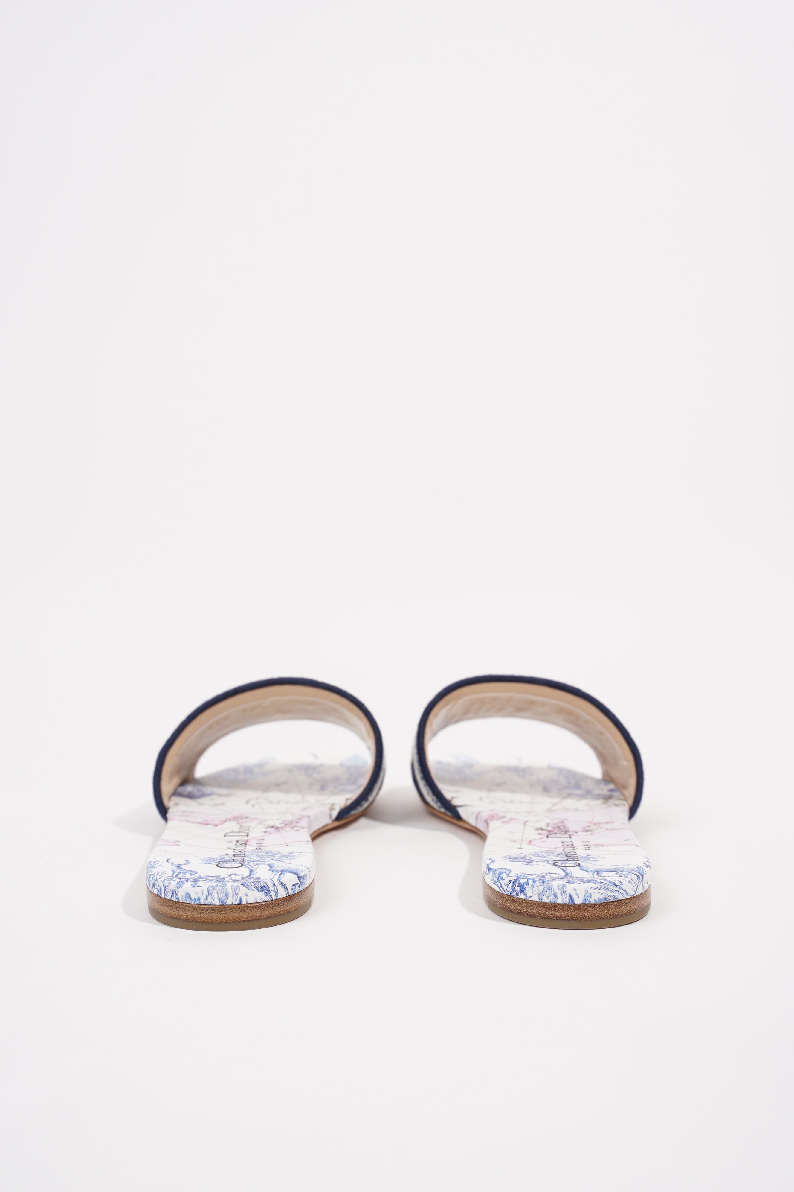 Christian Dior Womens Dway Slide True Blue EU 36.5 / UK 3.5