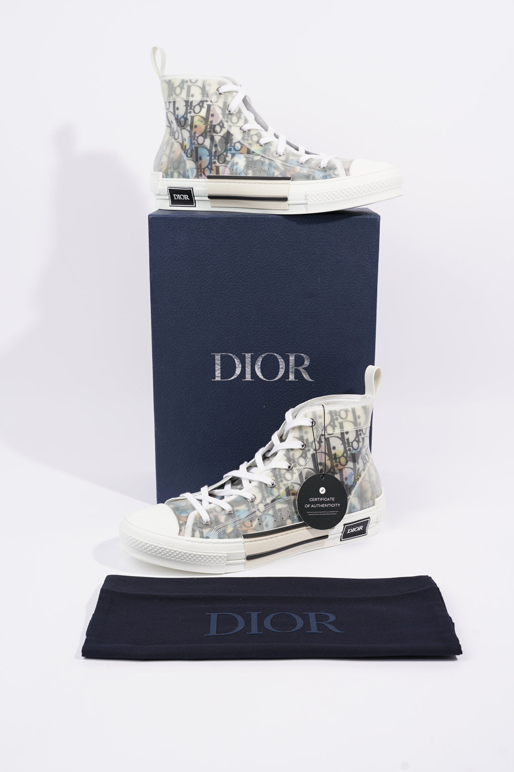 Christian Dior Mens B23 White / Multicolour EU 44 / UK 10
