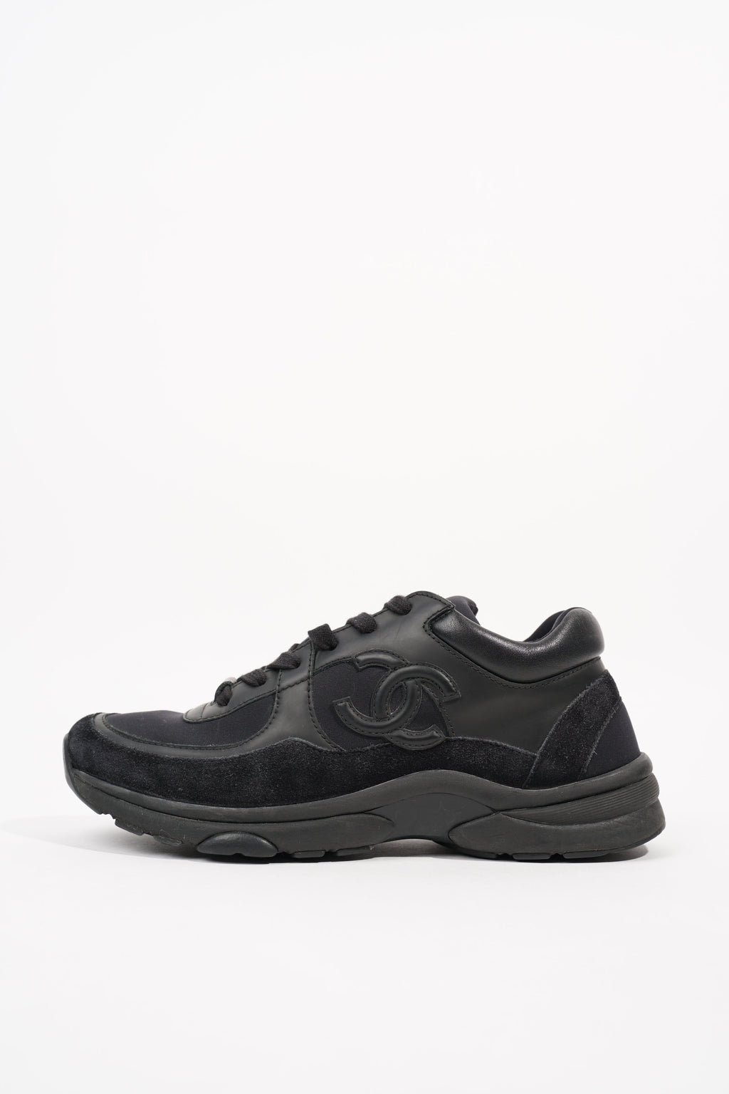Chanel Womens CC Logo Black EU 38 / UK 5