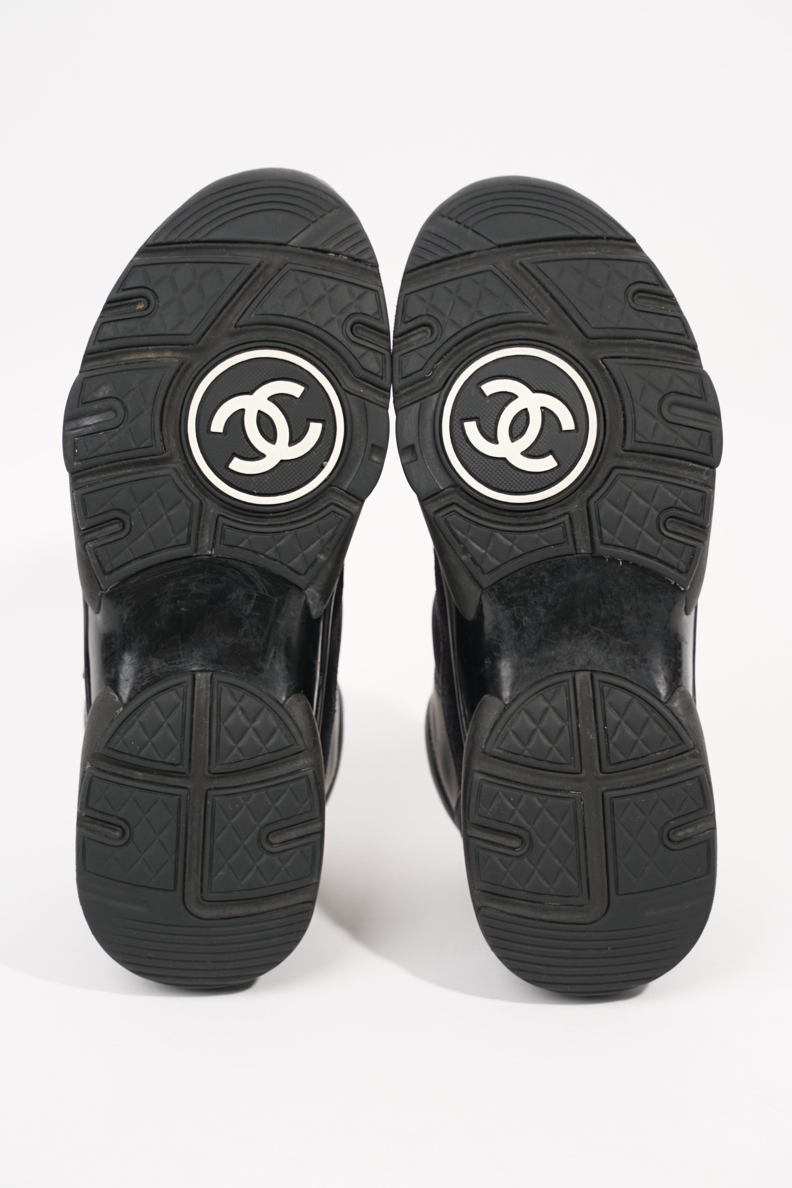 Chanel Womens CC Logo Black EU 38 / UK 5