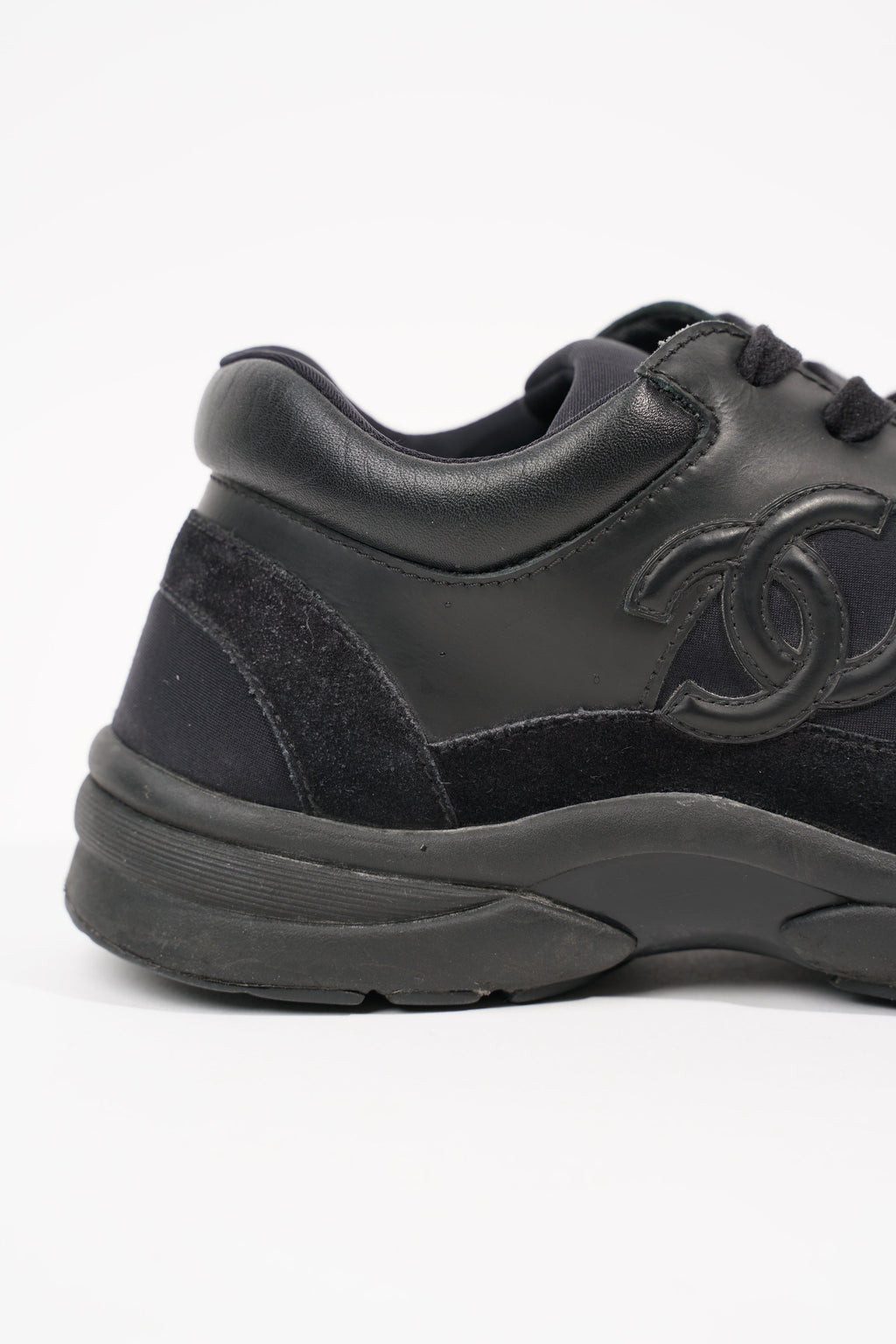 Chanel Womens CC Logo Black EU 38 / UK 5