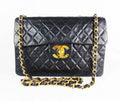 CHANEL Classic  'Jumbo XL' (Maxi) 2.55 Flap bag Black Leather - vintage