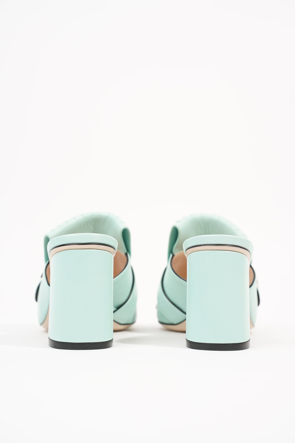 Gucci Womens Marmont Fringe Sandal Baby Blue EU 36 / UK 3