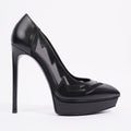 Saint Laurent Womens Janis Net 105 Black EU 37 / UK 4