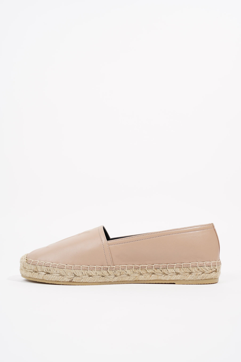 Saint Laurent Womens Espadrille Nude EU 37.5 / UK 4.5