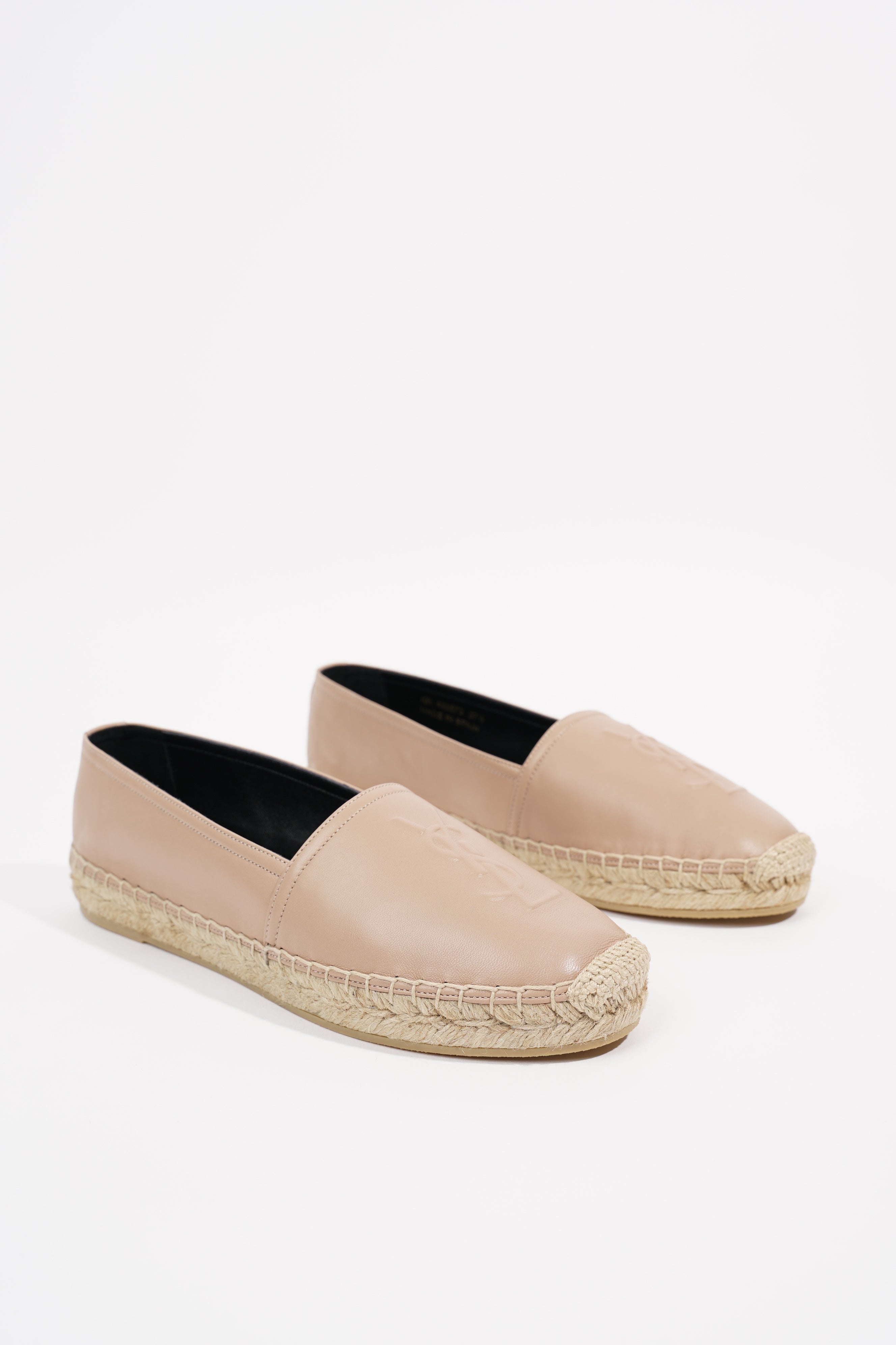 Saint Laurent Womens Espadrille Nude EU 37.5 / UK 4.5