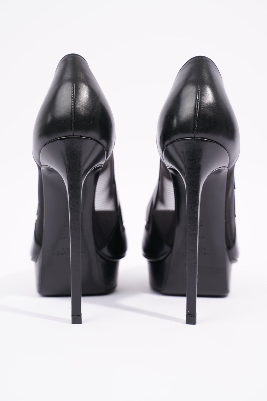 Saint Laurent Womens Janis Net 105 Black EU 37 / UK 4