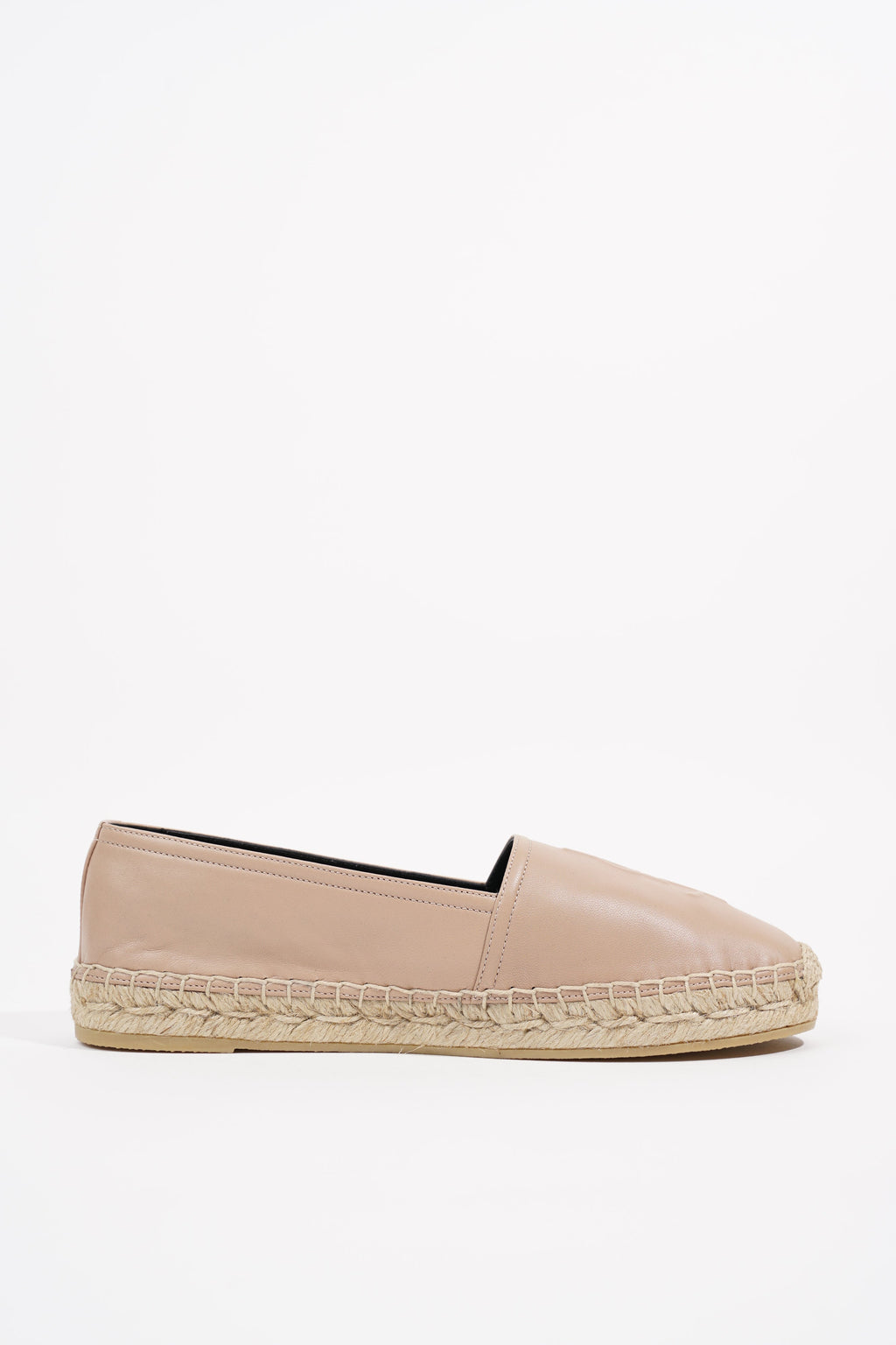 Saint Laurent Womens Espadrille Nude EU 37.5 / UK 4.5