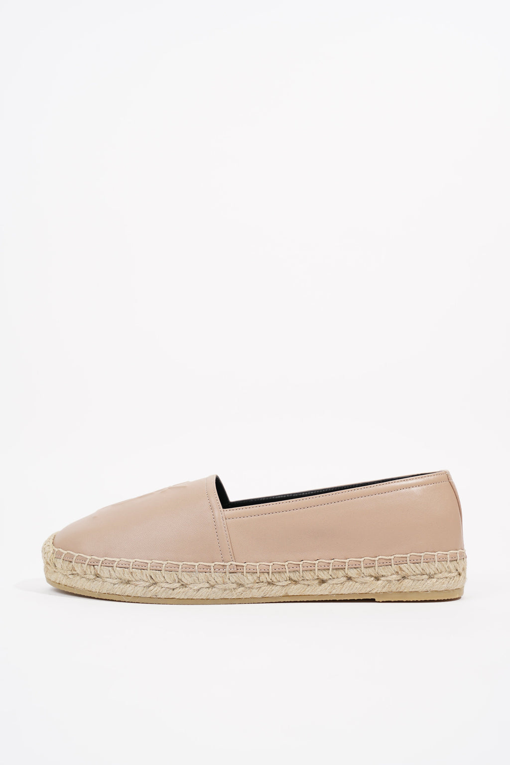 Saint Laurent Womens Espadrille Nude EU 37.5 / UK 4.5