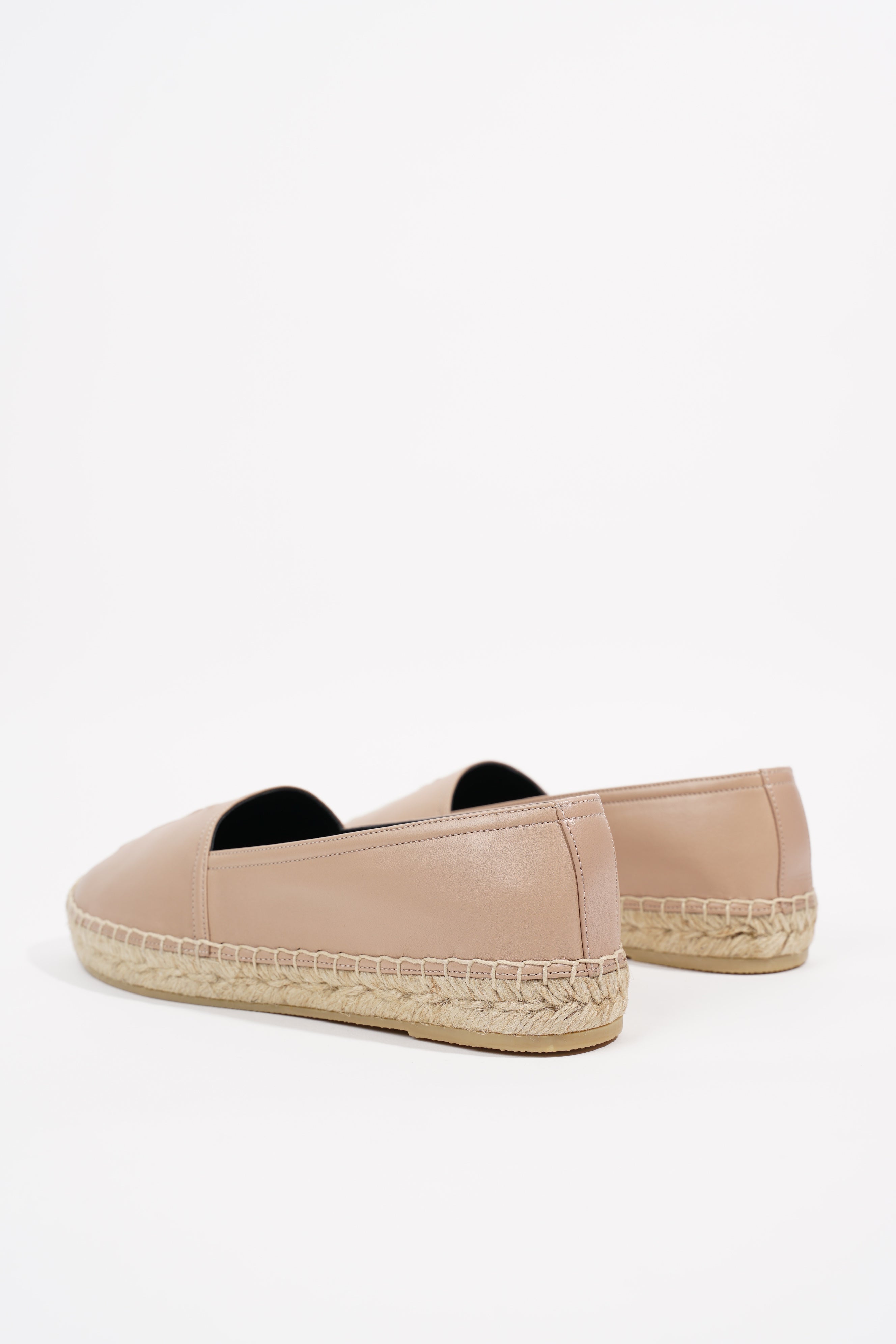 Saint Laurent Womens Espadrille Nude EU 37.5 / UK 4.5