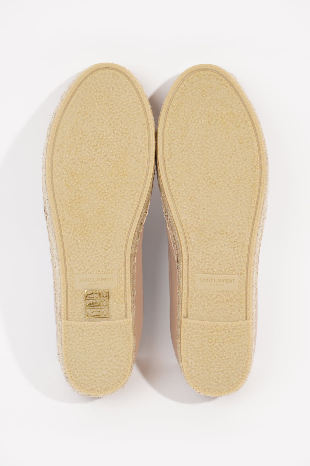Saint Laurent Womens Espadrille Nude EU 37.5 / UK 4.5