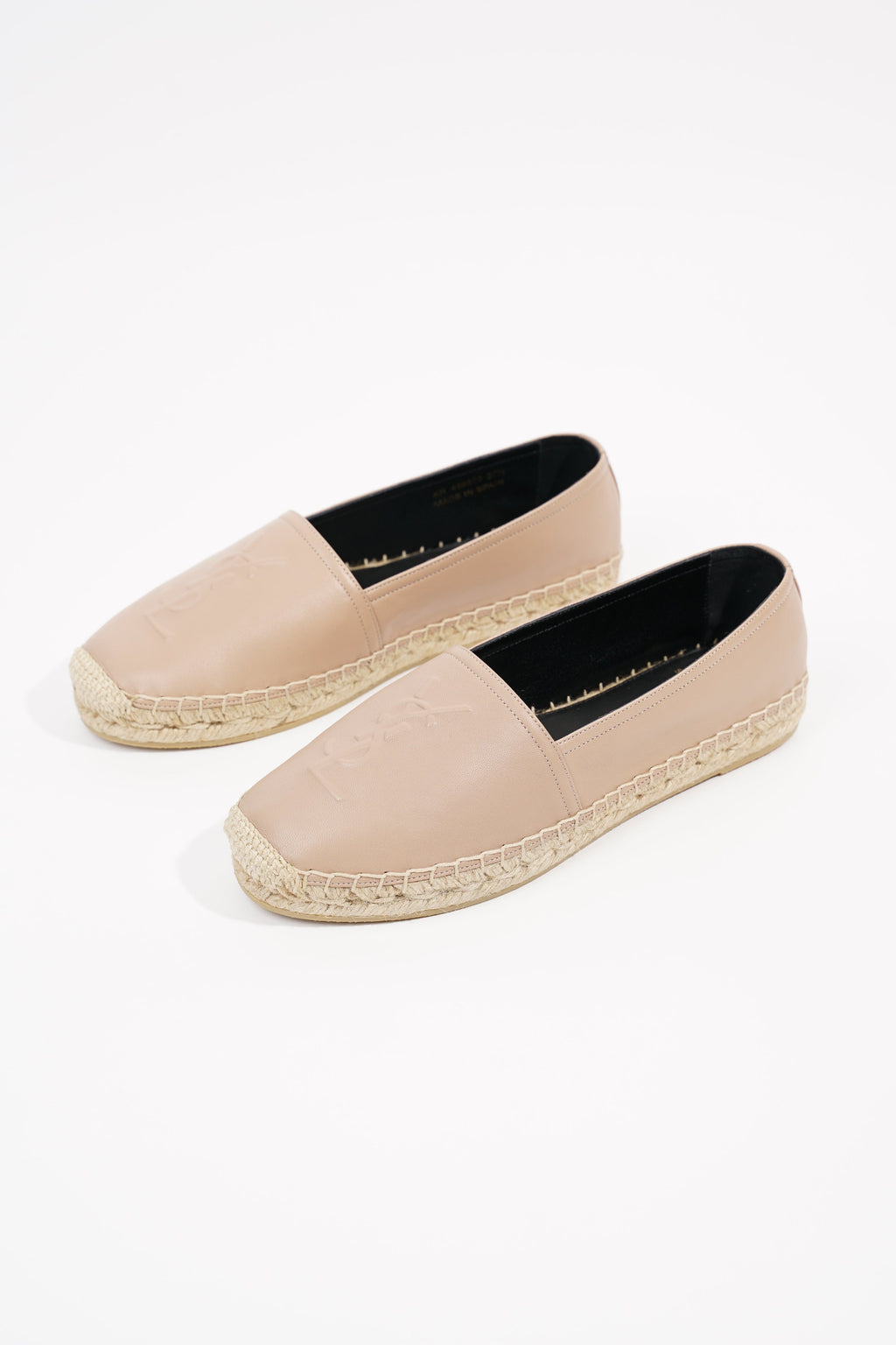 Saint Laurent Womens Espadrille Nude EU 37.5 / UK 4.5