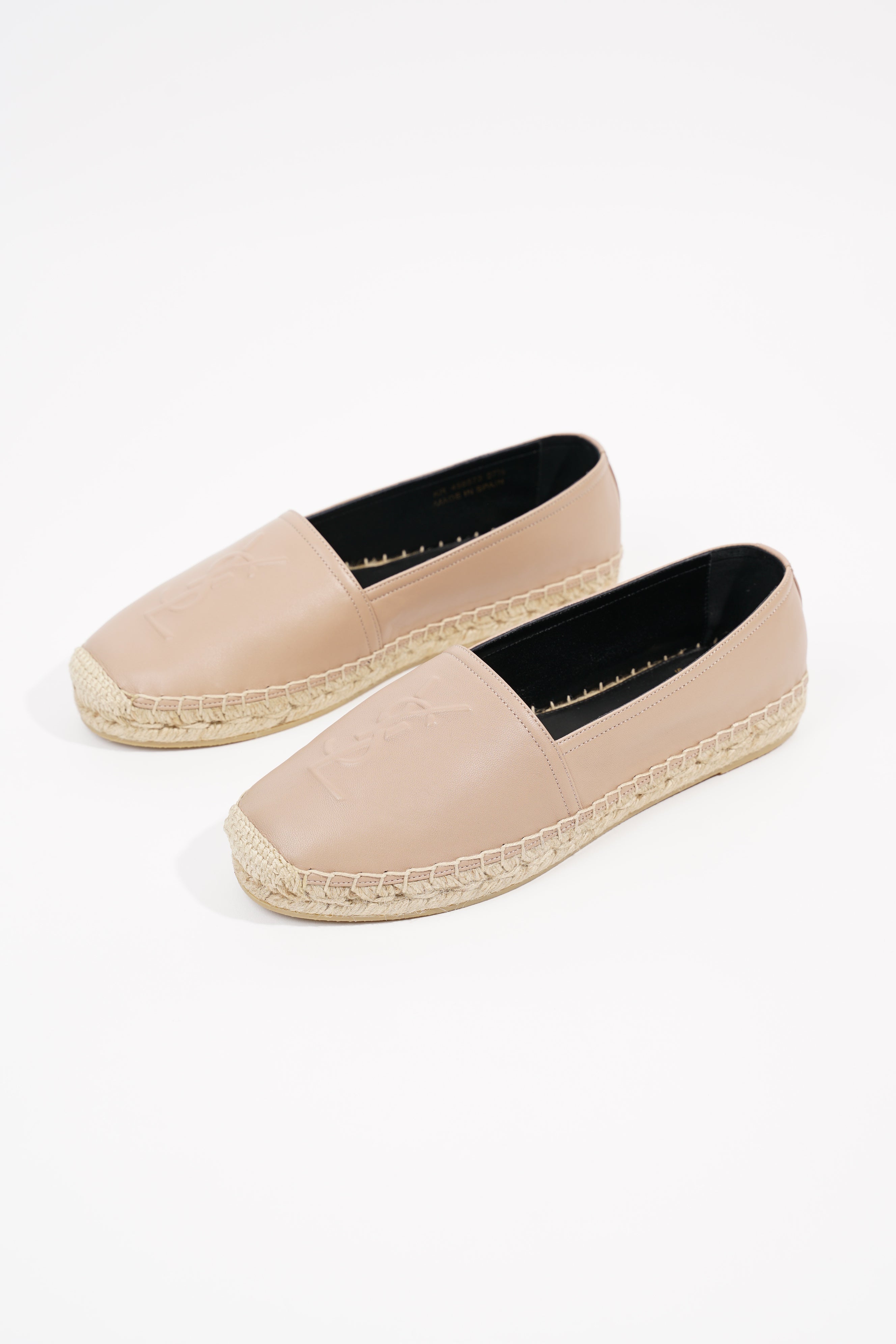 Saint Laurent Womens Espadrille Nude EU 37.5 / UK 4.5