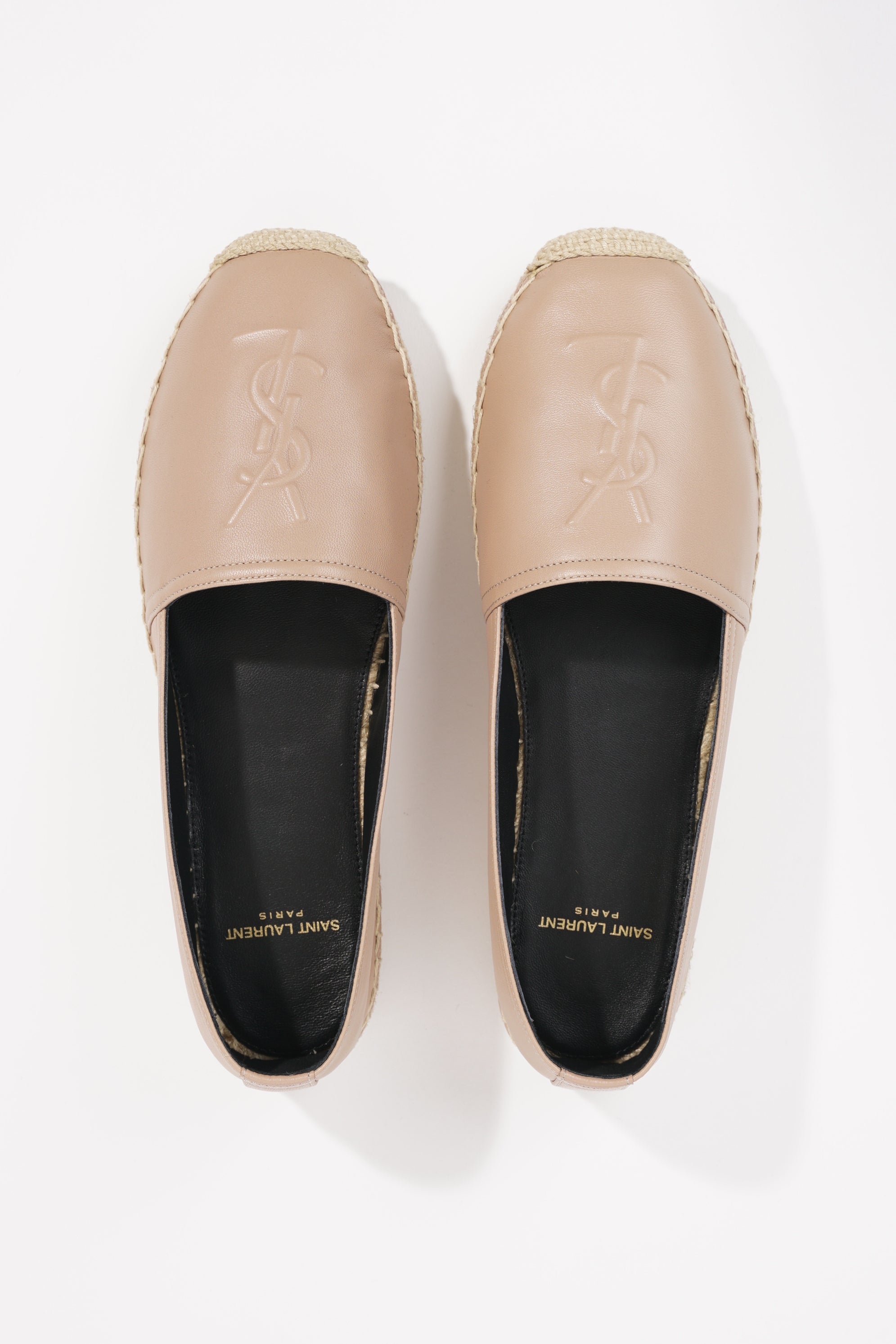 Saint Laurent Womens Espadrille Nude EU 37.5 / UK 4.5