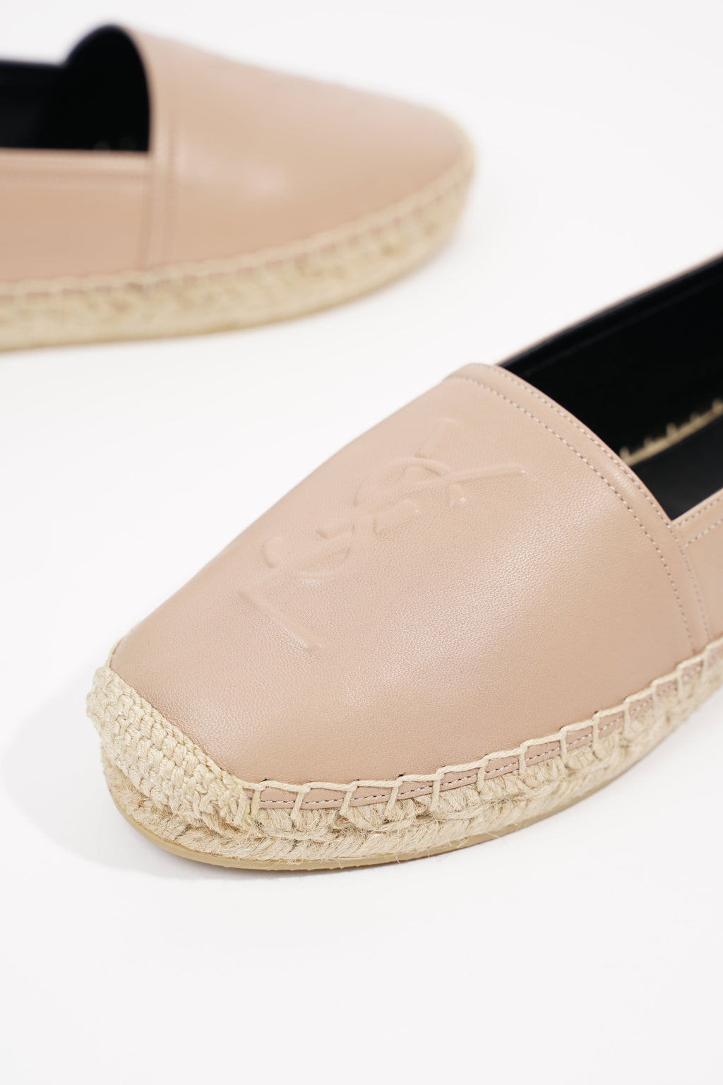 Saint Laurent Womens Espadrille Nude EU 37.5 / UK 4.5