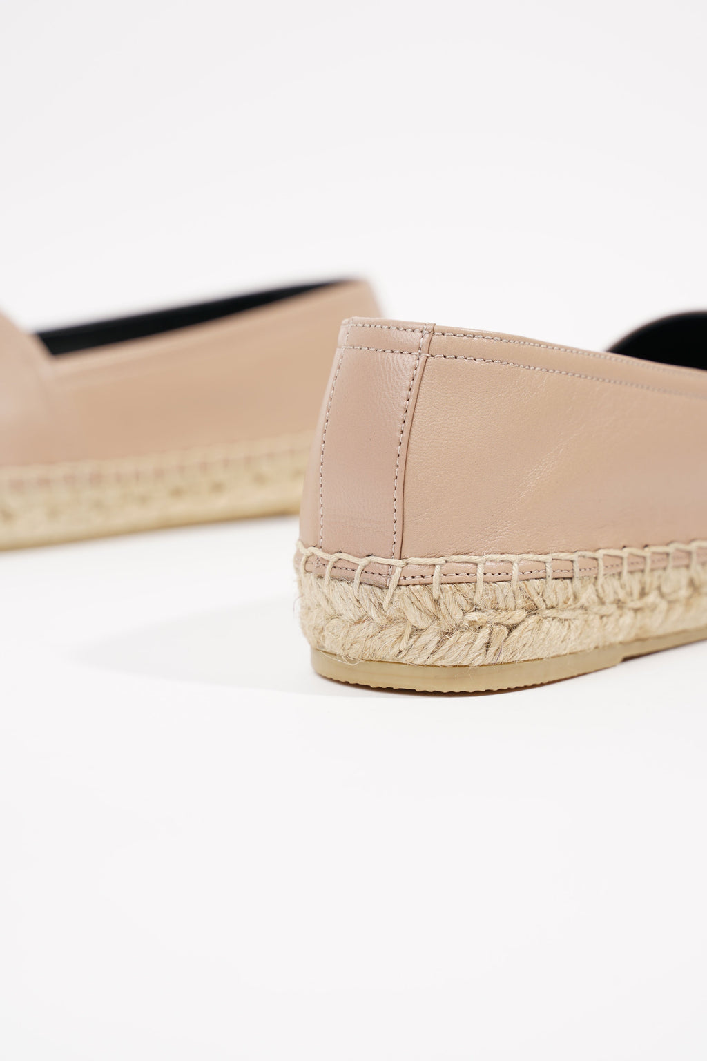 Saint Laurent Womens Espadrille Nude EU 37.5 / UK 4.5