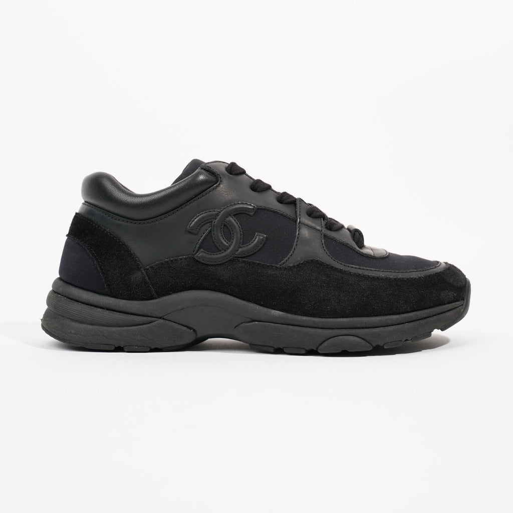 Chanel Womens CC Logo Black EU 36 / UK 3