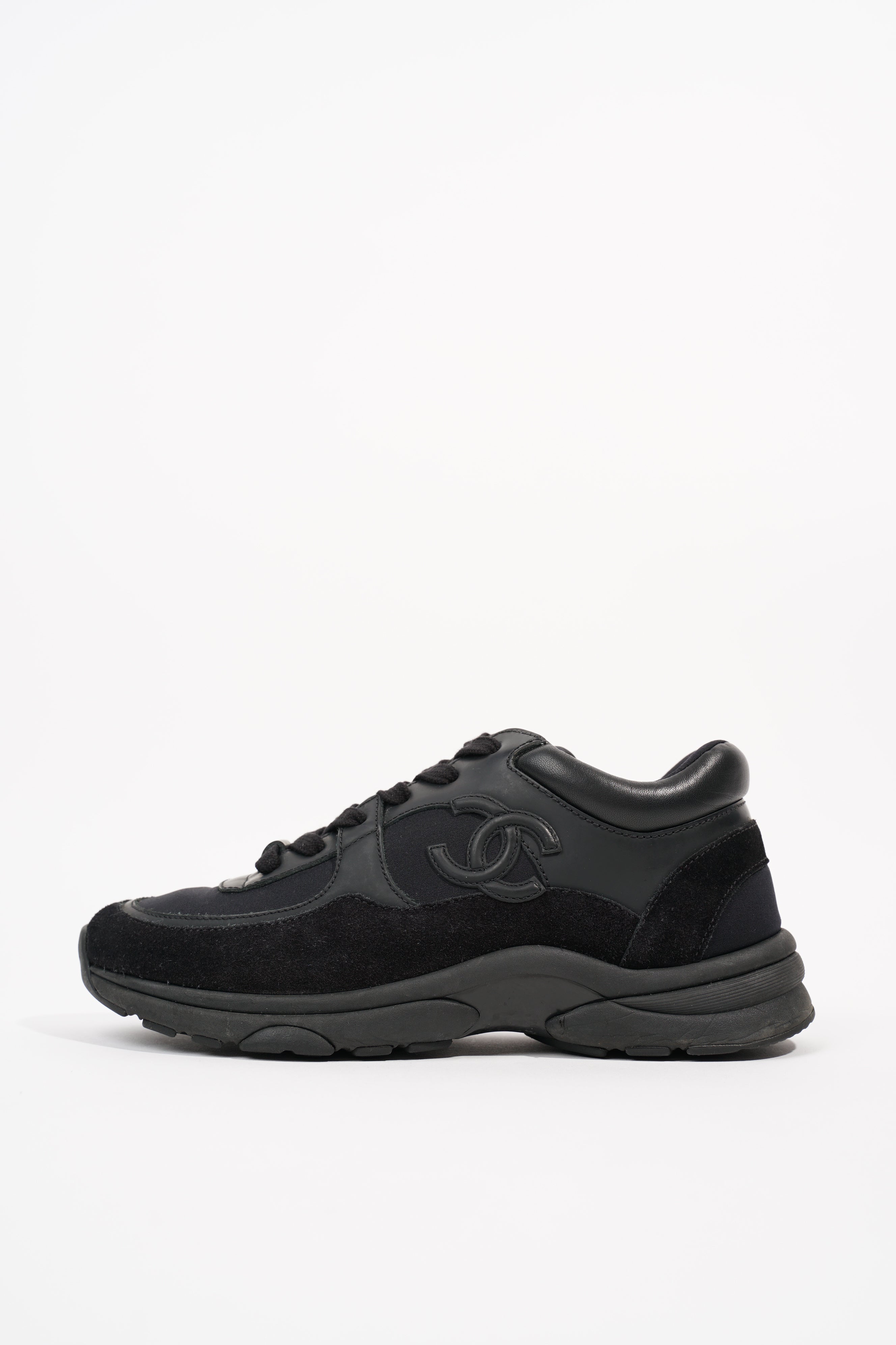 Chanel Womens CC Logo Black EU 36 / UK 3